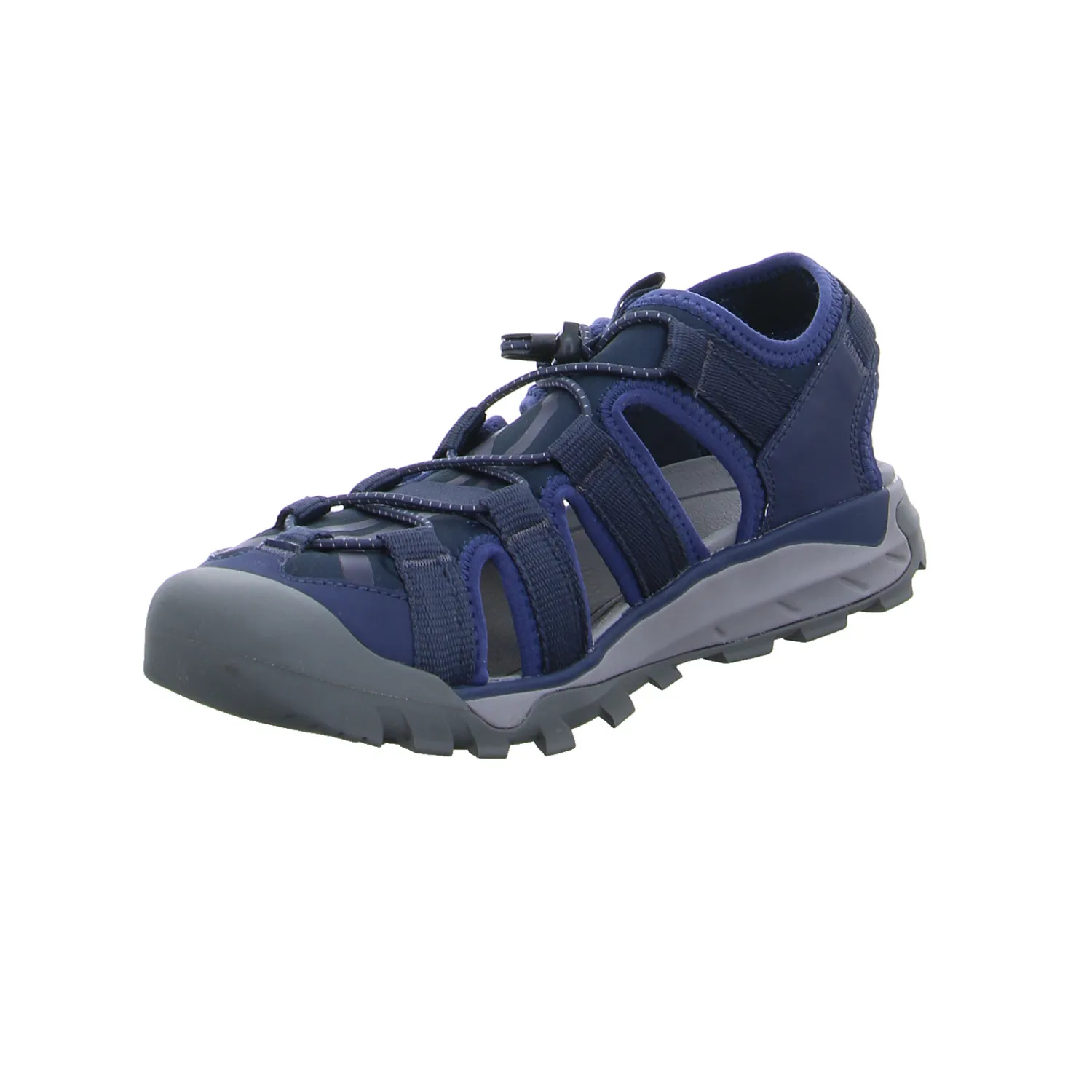 KAMIK Sandale mit Zehenschutz Sport- + Freizeitsandalen Blau Textil 