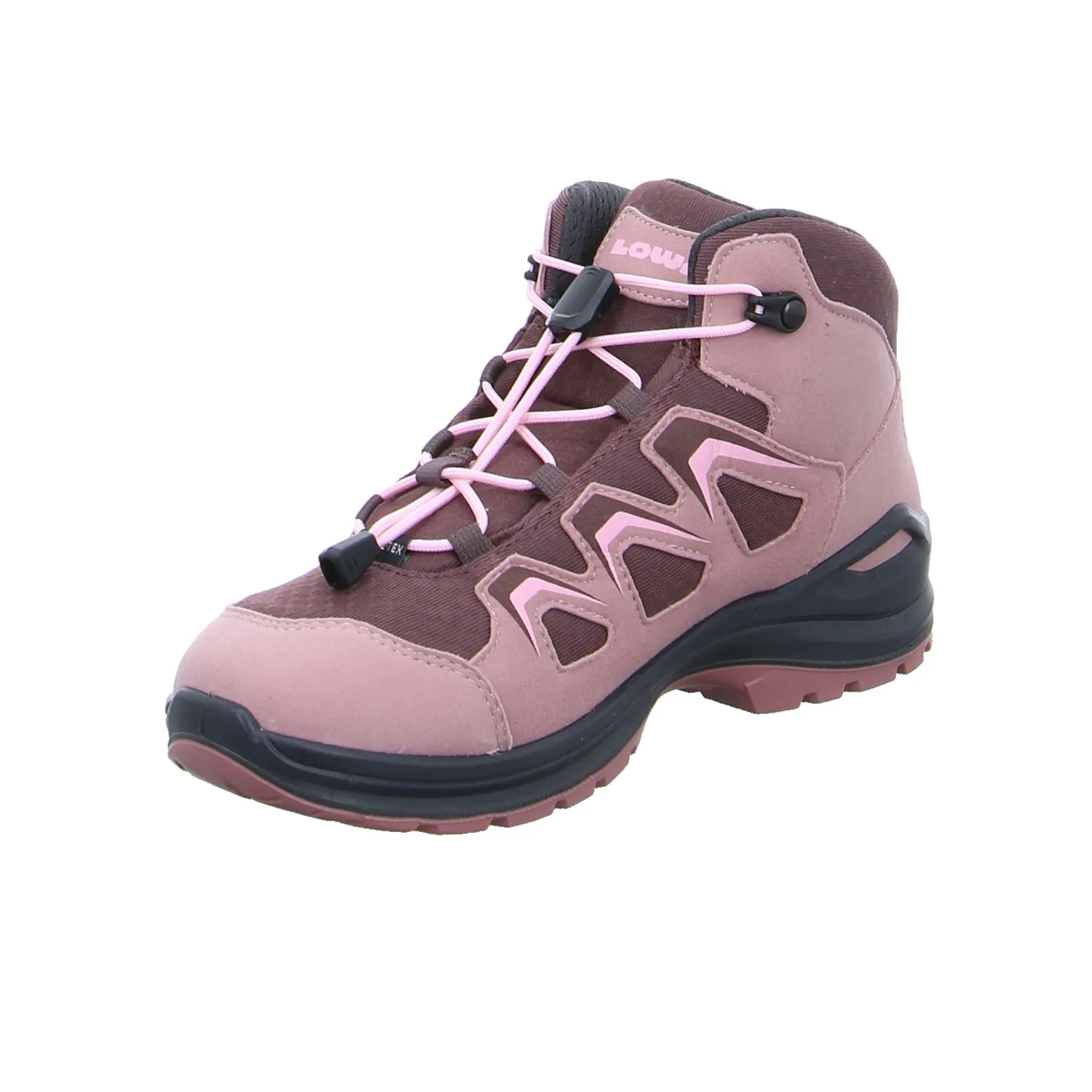 LOWA Kinder-Wanderschuhe Rosa Leder 