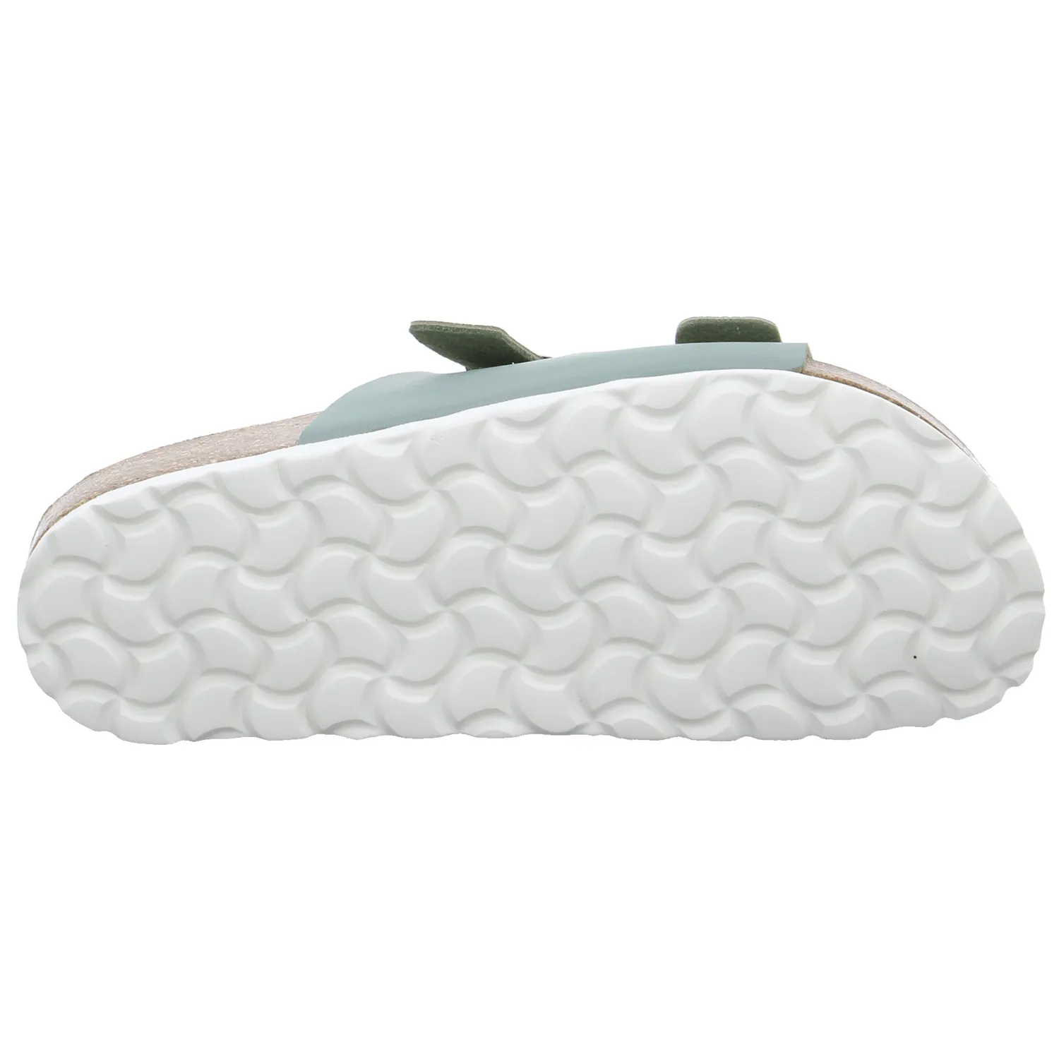 BIOLife mit Lederfussbett Bio-Fussbett Olive Lederimitat 