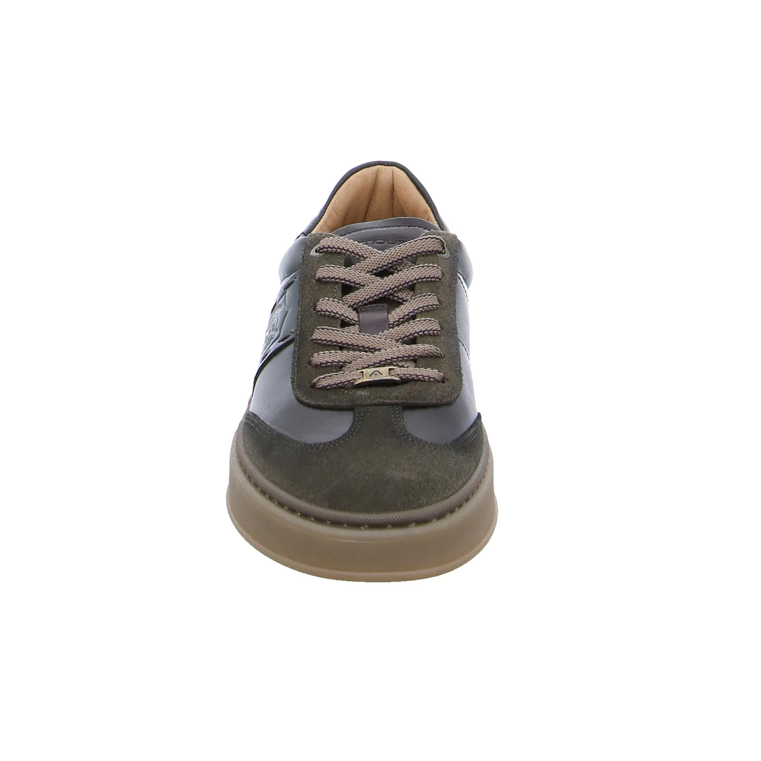 AMBITIOUS Halbschuhe Sneaker Khaki Leder 