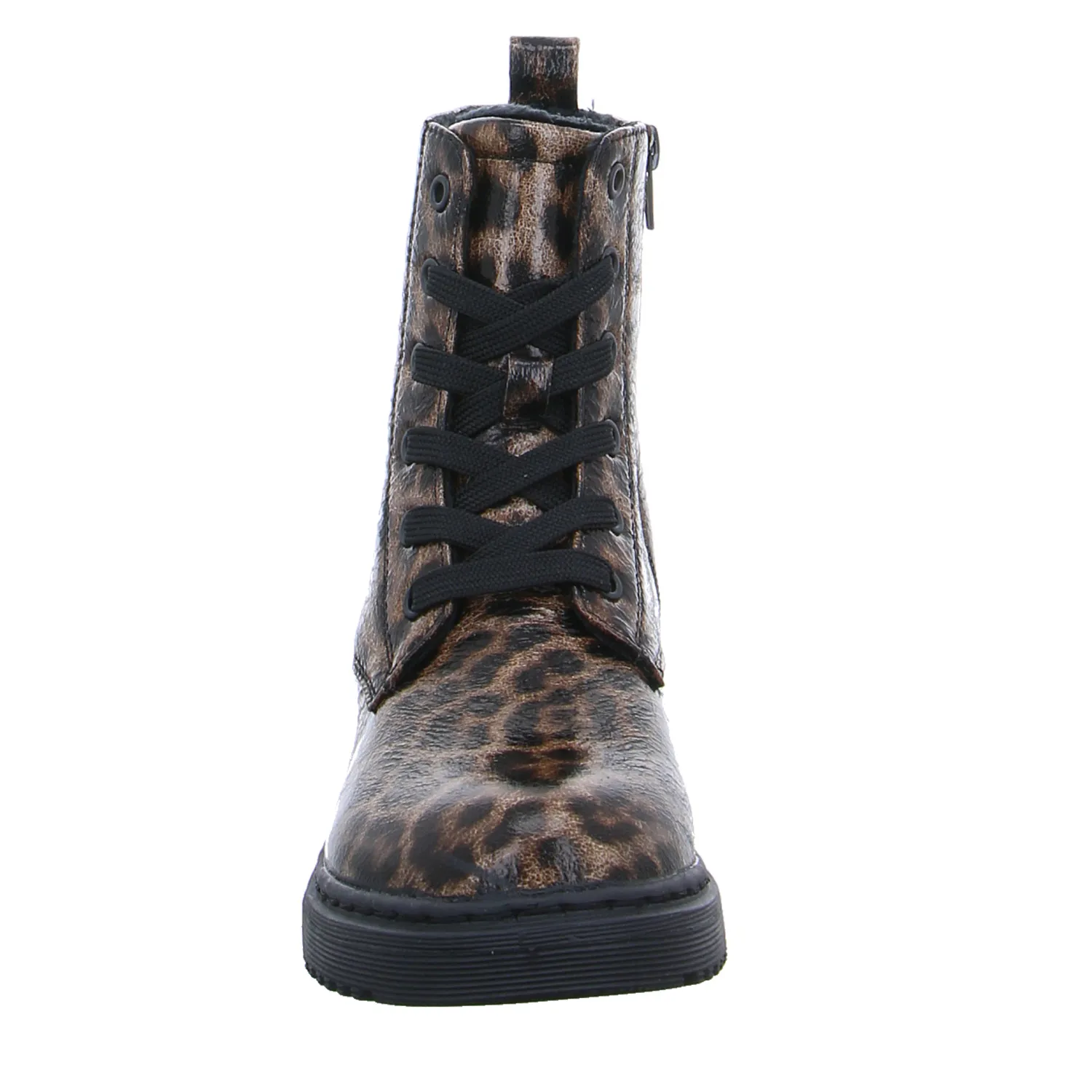 INDIGO Must-Have Winter-Stiefelchen Mädchen-Winter-Bottine Leopard Synthetik INDIGO Must-Have Winter-Stiefelchen Mädchen-Winter-Bottine Leopard Synthetik