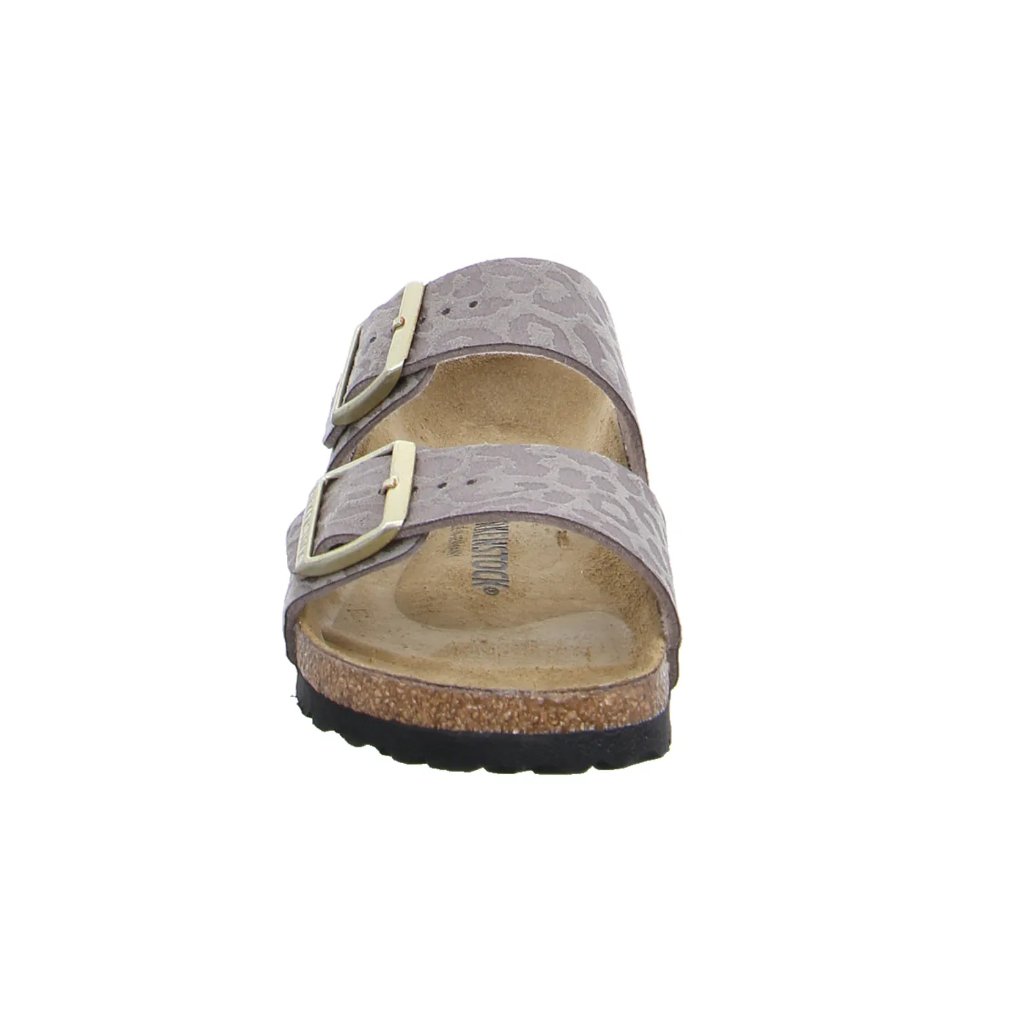 BIRKENSTOCK Bio-Fussbett Leopard Lederimitat 
