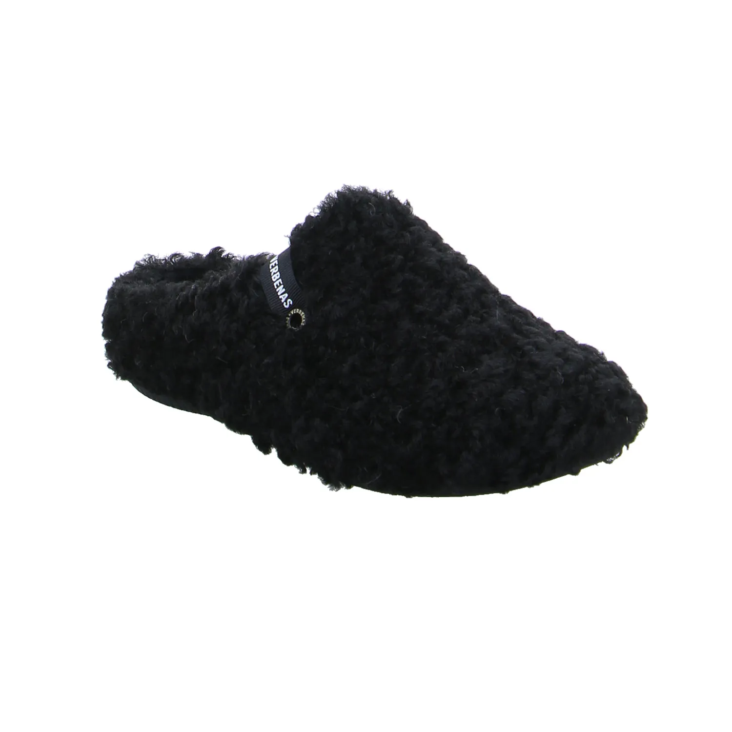 VERBENAS Hausschuh Schwarz Textil 