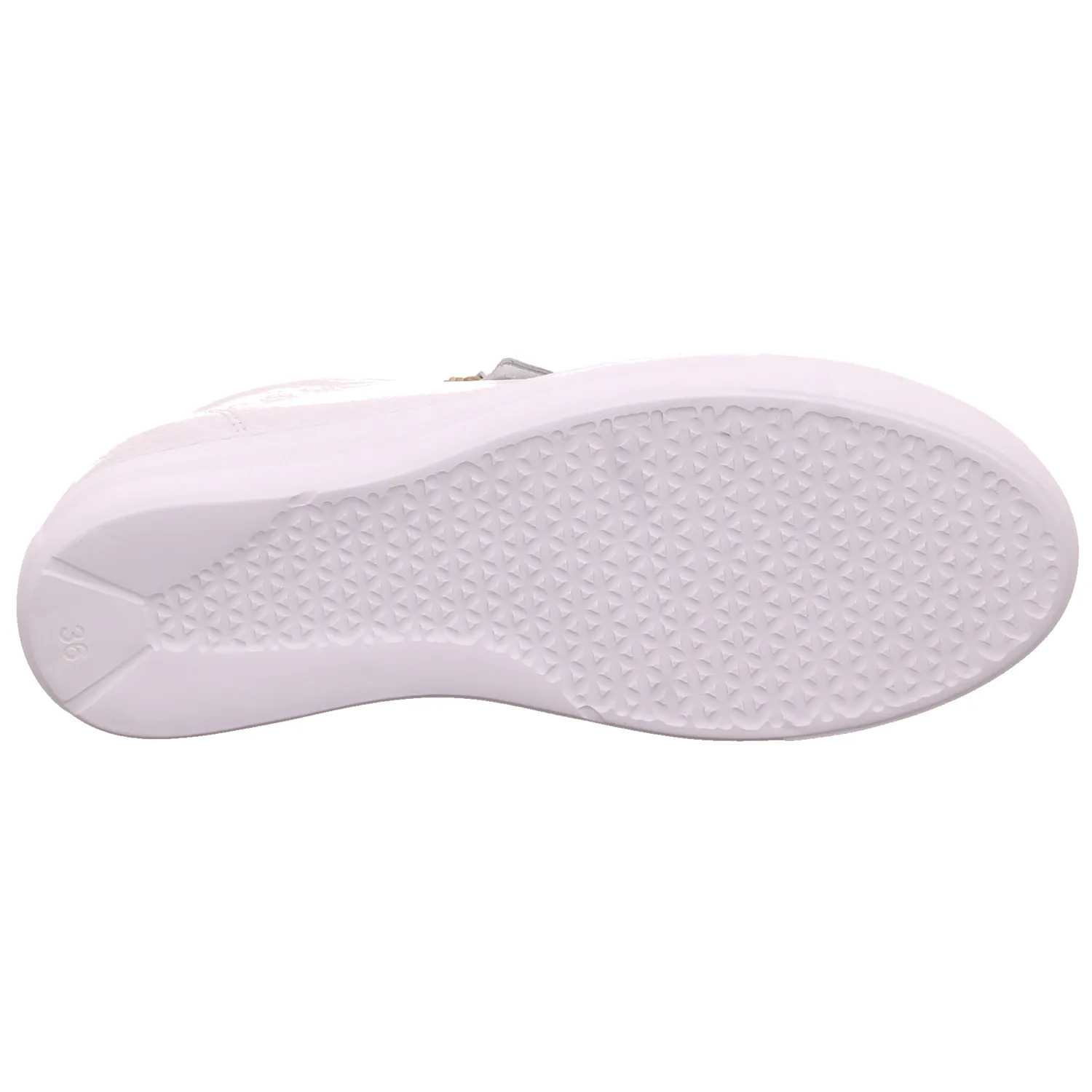 SCHUHENGEL mit Wechselfussbett Sneaker Weiss Leder SCHUHENGEL mit Wechselfussbett Sneaker Weiss Leder
