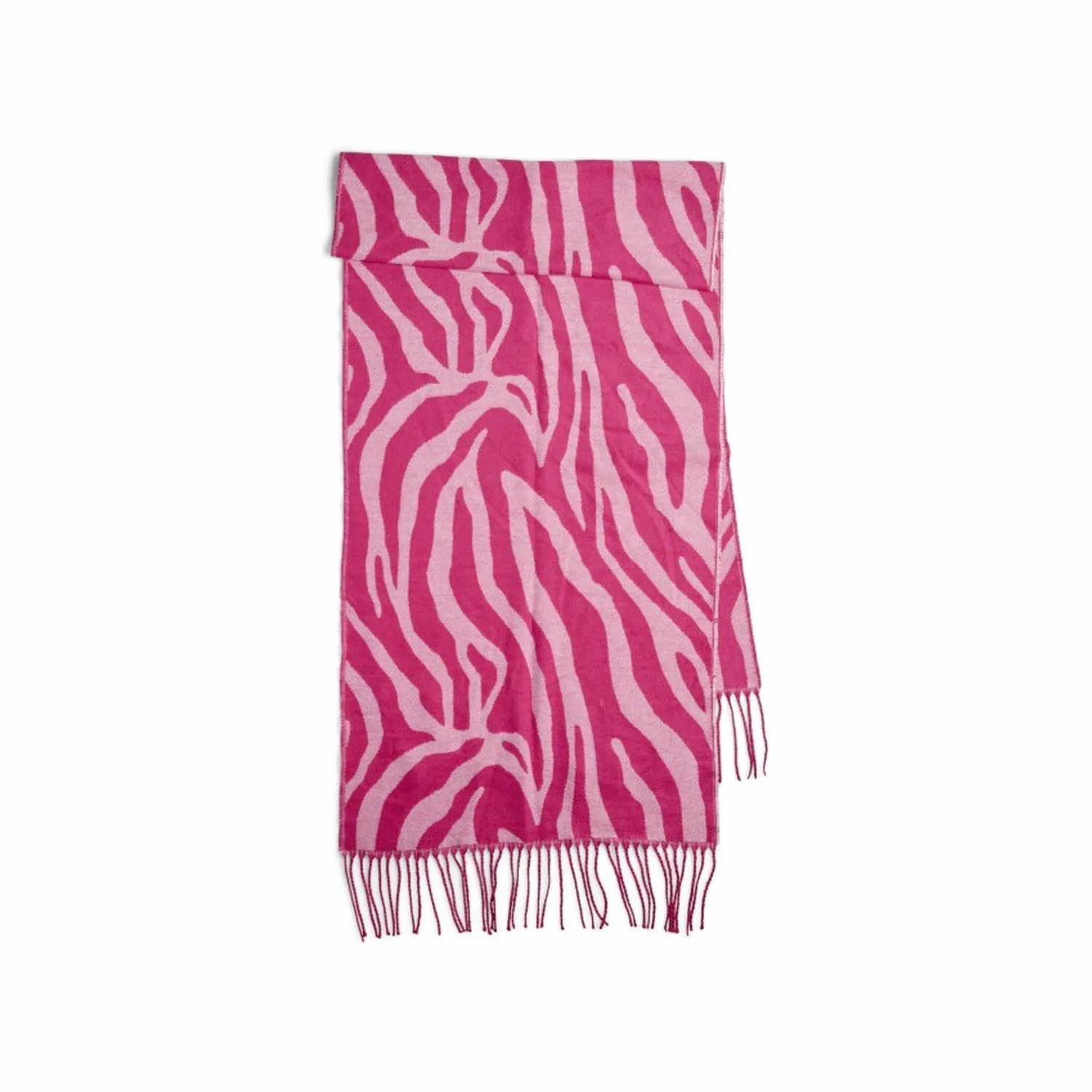 PIECES Schal mit Fransen Schal Pink Textil PIECES Schal mit Fransen Schal Pink Textil