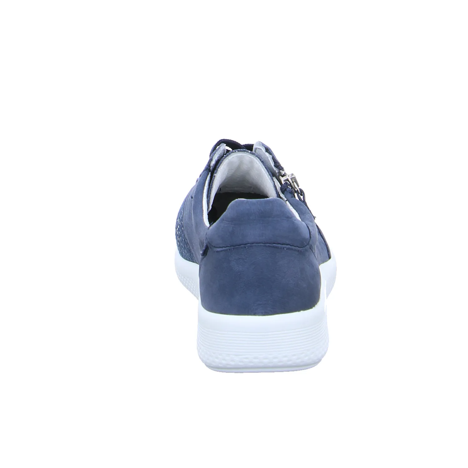 VAN DER LAAN Comfort-Schnürer Blau Leder VAN DER LAAN Comfort-Schnürer Blau Leder