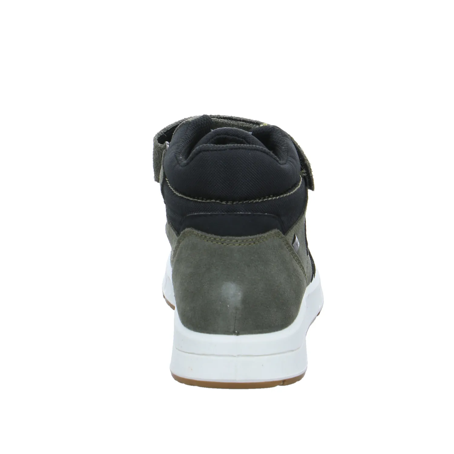 LURCHI Sneaker high Jugend-Boot Olive Leder 
