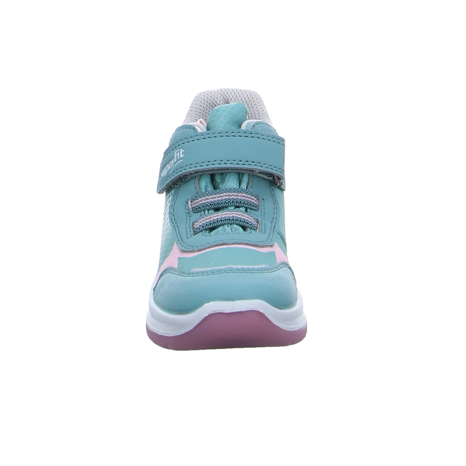 SUPERFIT Sneaker high Kleinkinder-Halbschuh Klett Mint Textil 