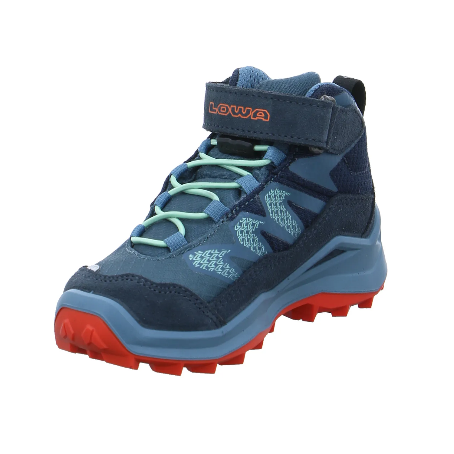 LOWA Kinder-Wanderschuhe Blau Leder LOWA Kinder-Wanderschuhe Blau Leder