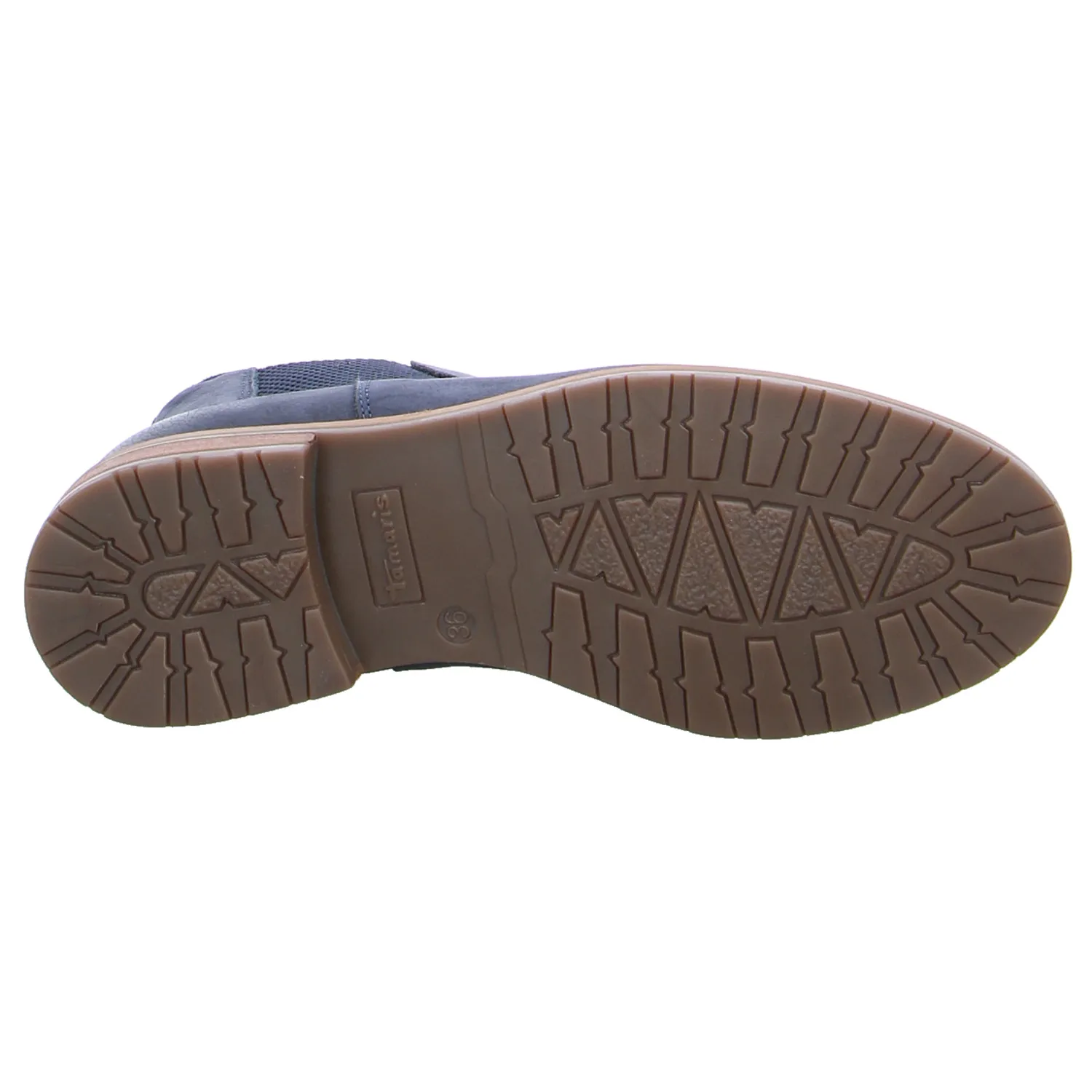 TAMARIS Boot Navy Leder 