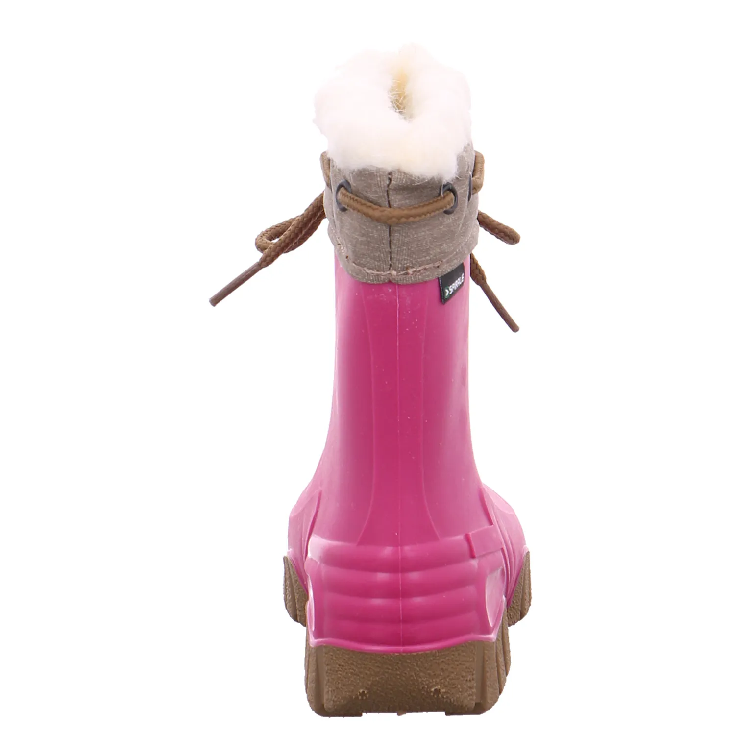 SPIRALE Kinder-Gummistiefel Warmfutter Pink Synthetik SPIRALE Kinder-Gummistiefel Warmfutter Pink Synthetik