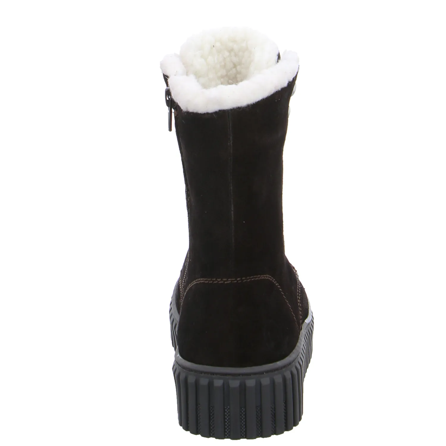 SCHUHENGEL Boot Dunkelbraun Leder 