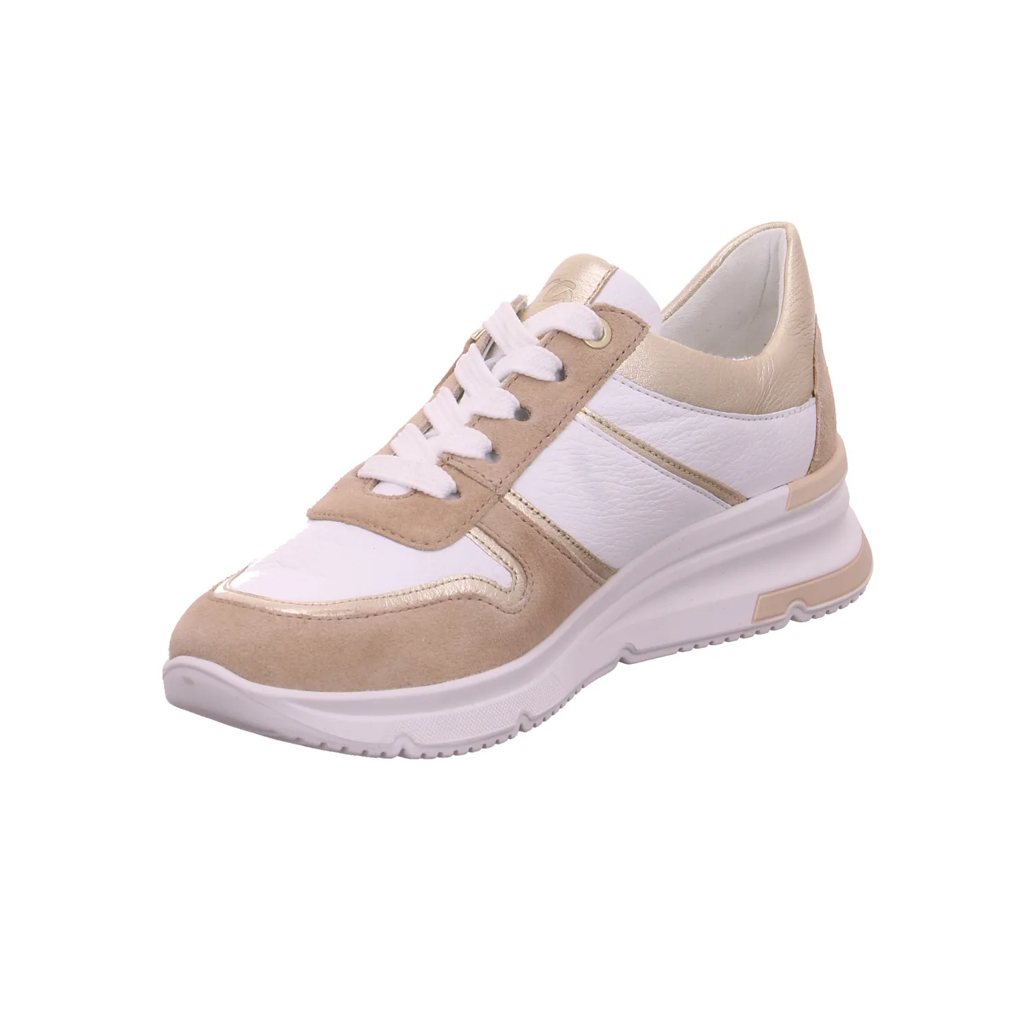 ARA mit Wechselfussbett Sneaker Beige Leder ARA mit Wechselfussbett Sneaker Beige Leder