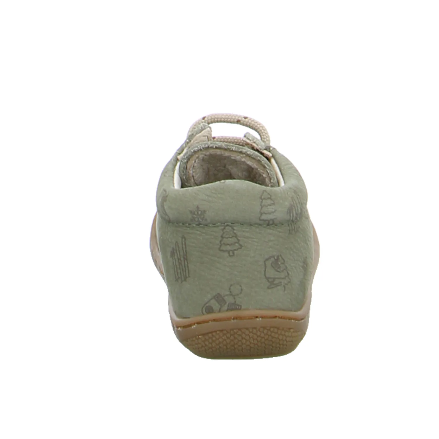 NATURINO unisex Bottine Lauflernschuh Grün Leder NATURINO unisex Bottine Lauflernschuh Grün Leder