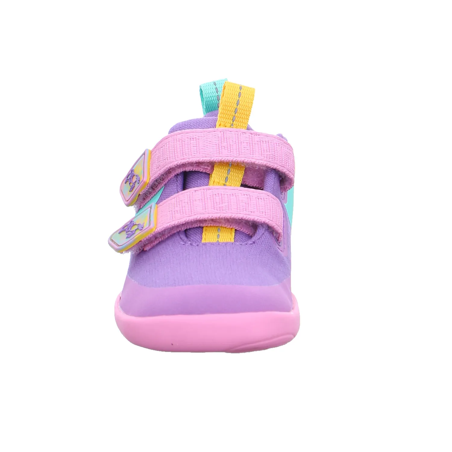 AFFENZAHN Komfortschuh Kleinkinder-Halbschuh Klett Flieder Textil 
