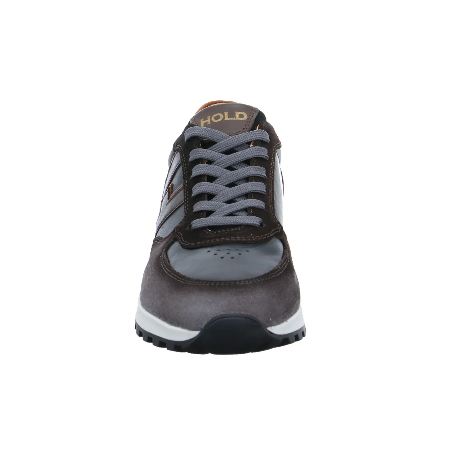 HOLD Halbschuhe Sneaker Schwarz Leder 