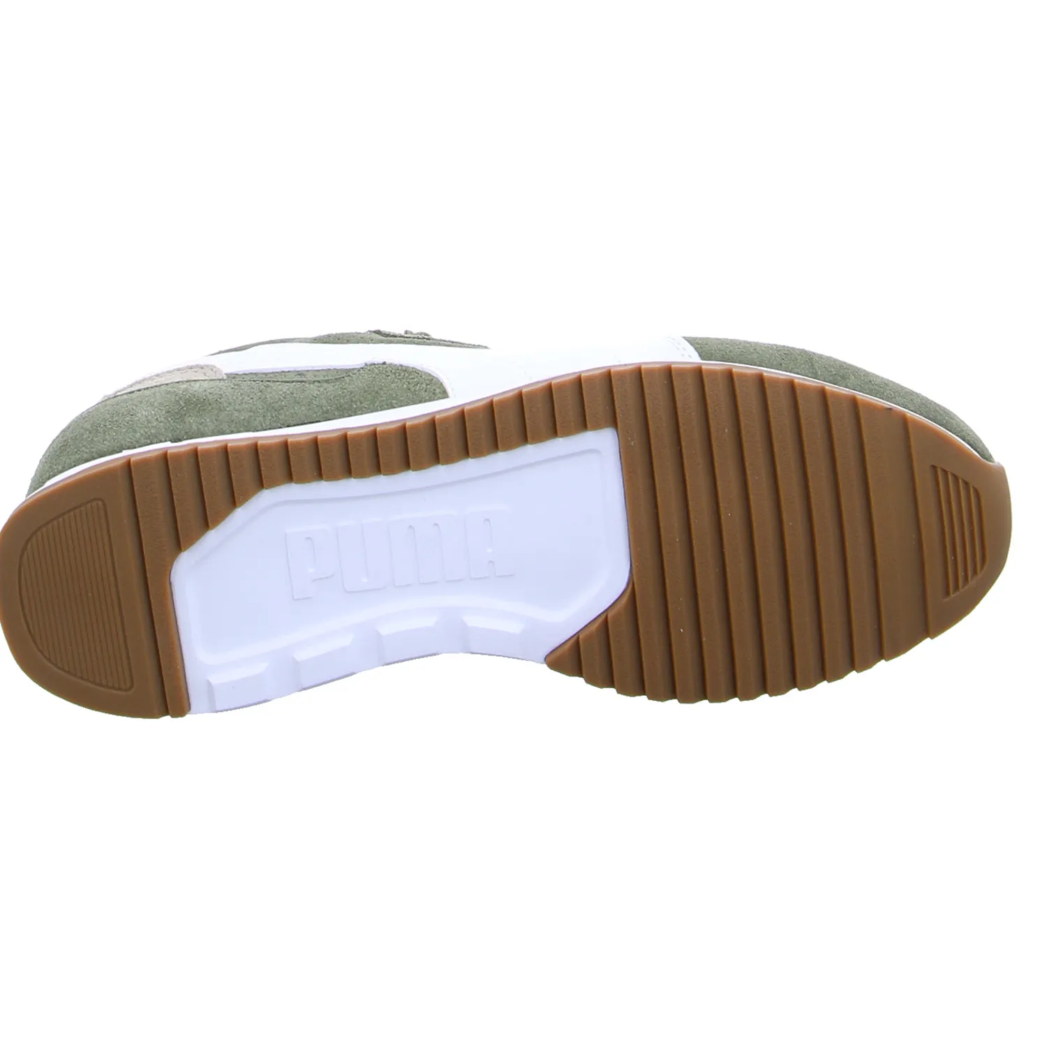 PUMA Sneaker- Skaterschuh Herren Olive Lederimitat 