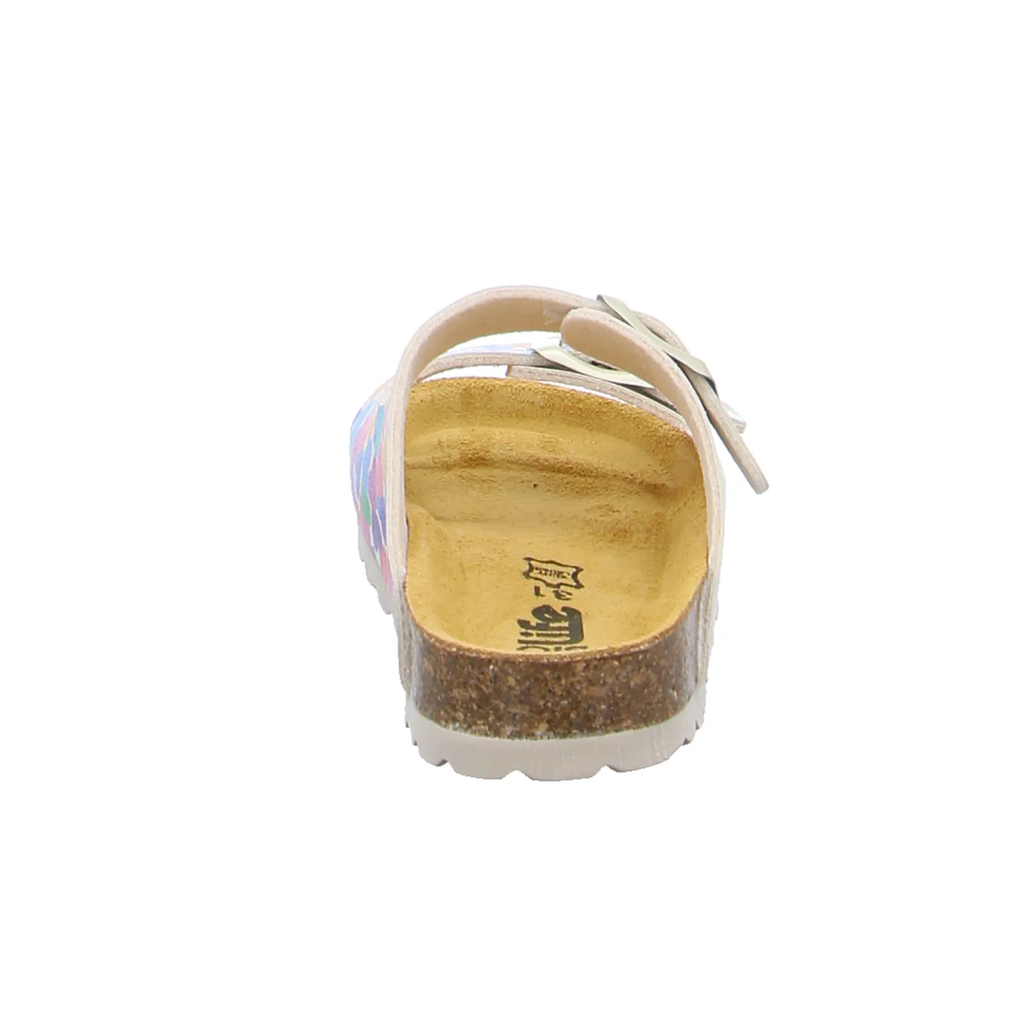 BIOLife Mädchen Kinder-Pantolette Multicolor Lederimitat BIOLife Mädchen Kinder-Pantolette Multicolor Lederimitat