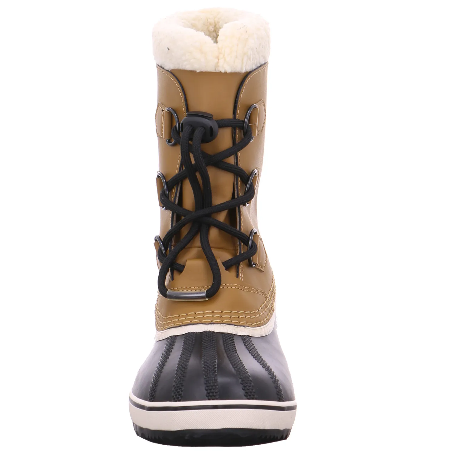 SOREL Schneestiefel Kinder-Snowboot Cognac Leder SOREL Schneestiefel Kinder-Snowboot Cognac Leder