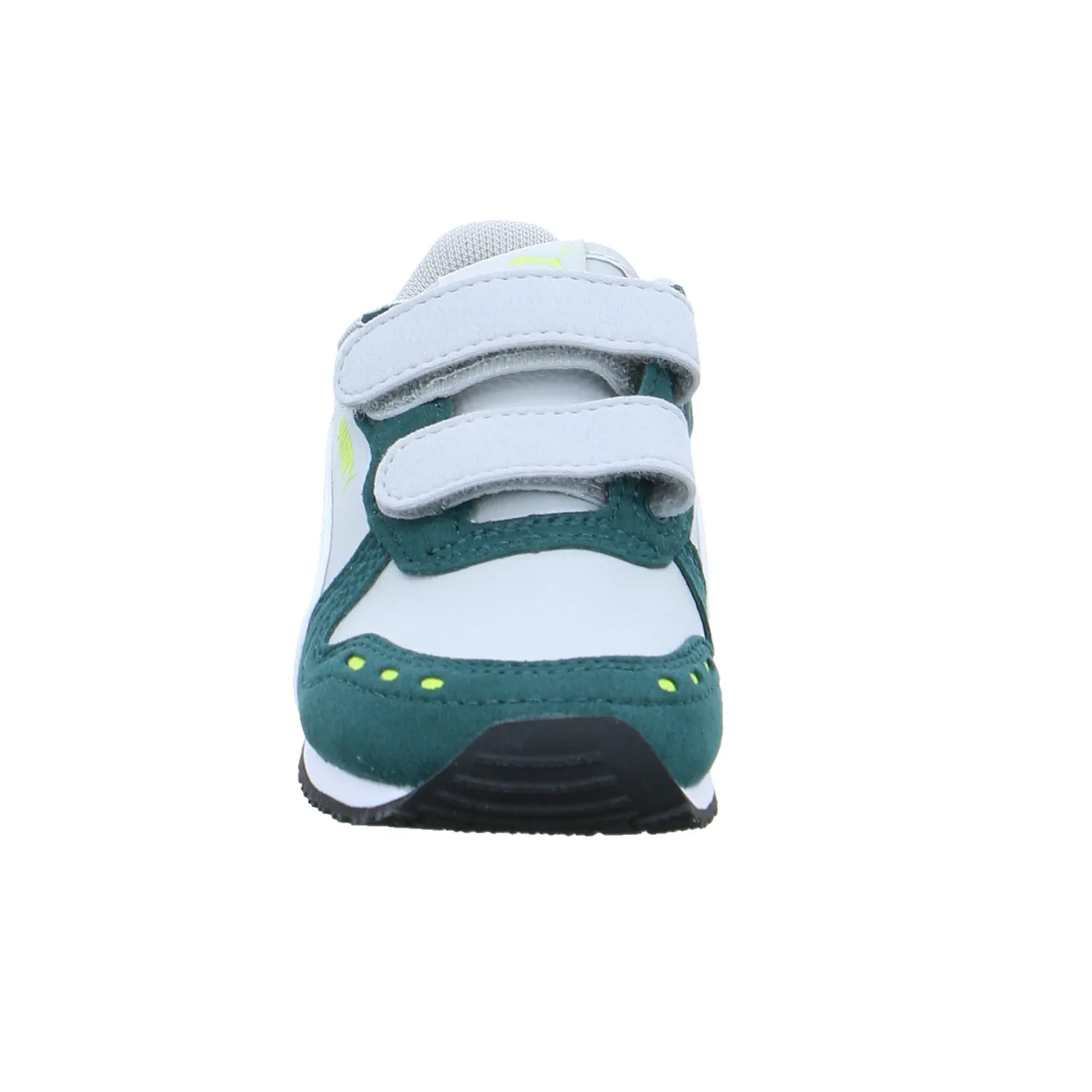 PUMA unisex Sneaker Baby-Sport-Bottine Grün Lederimitat PUMA unisex Sneaker Baby-Sport-Bottine Grün Lederimitat