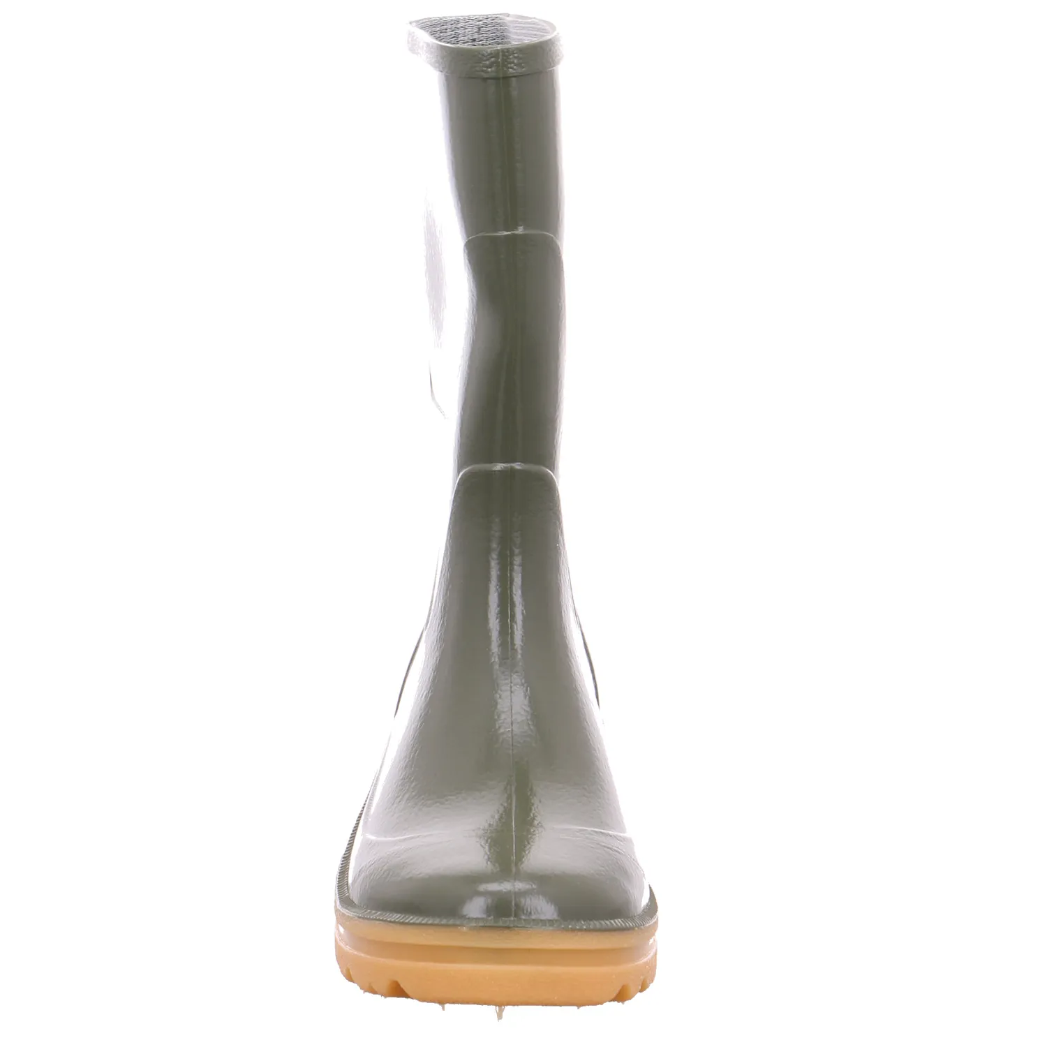* Herren-Gummistiefel Grün Lederimitat * Herren-Gummistiefel Grün Lederimitat