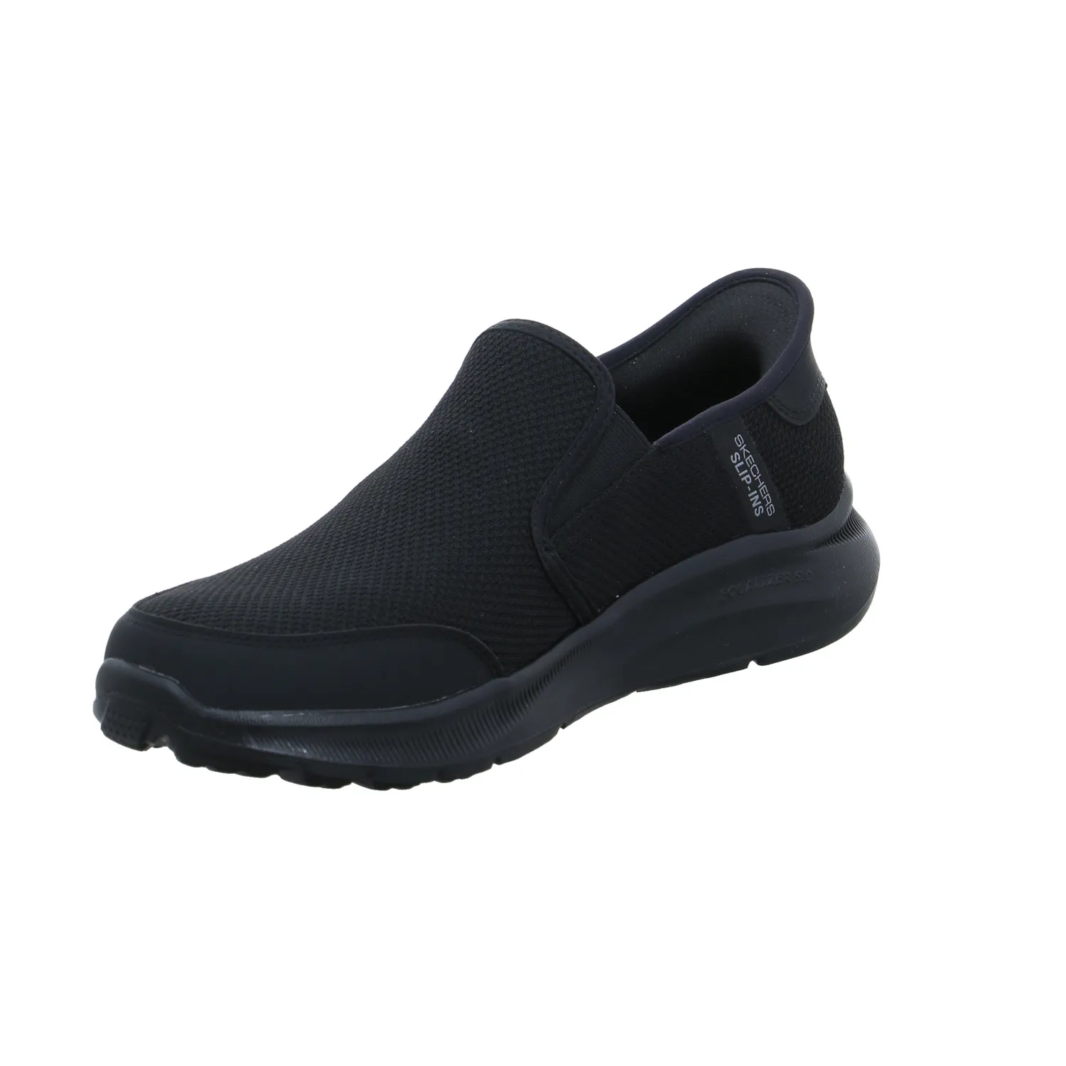 SKECHERS Air-Cooled Memory Foam Halbschuh-Schlüpfer Schwarz Synthetik 