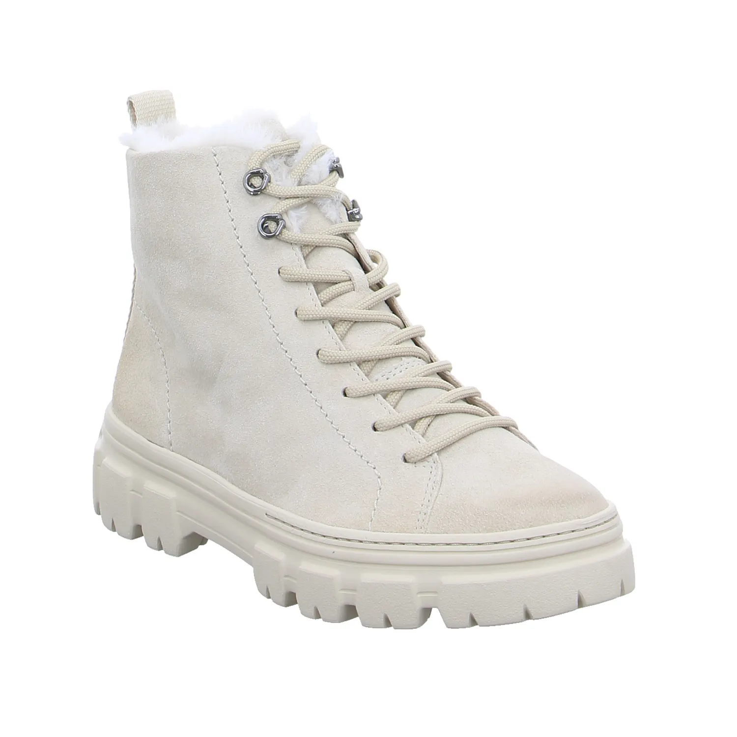 PAUL GREEN Boot Beige Leder PAUL GREEN Boot Beige Leder