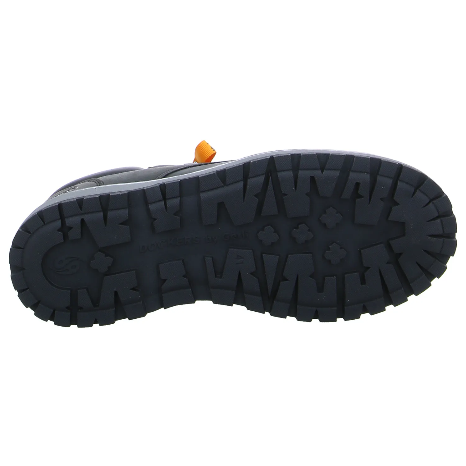 DOCKERS Halbschuh Schwarz Lederimitat DOCKERS Halbschuh Schwarz Lederimitat