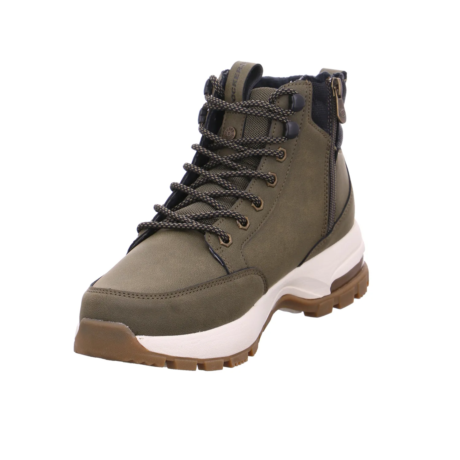 DOCKERS Winter-Boots Khaki Lederimitat DOCKERS Winter-Boots Khaki Lederimitat