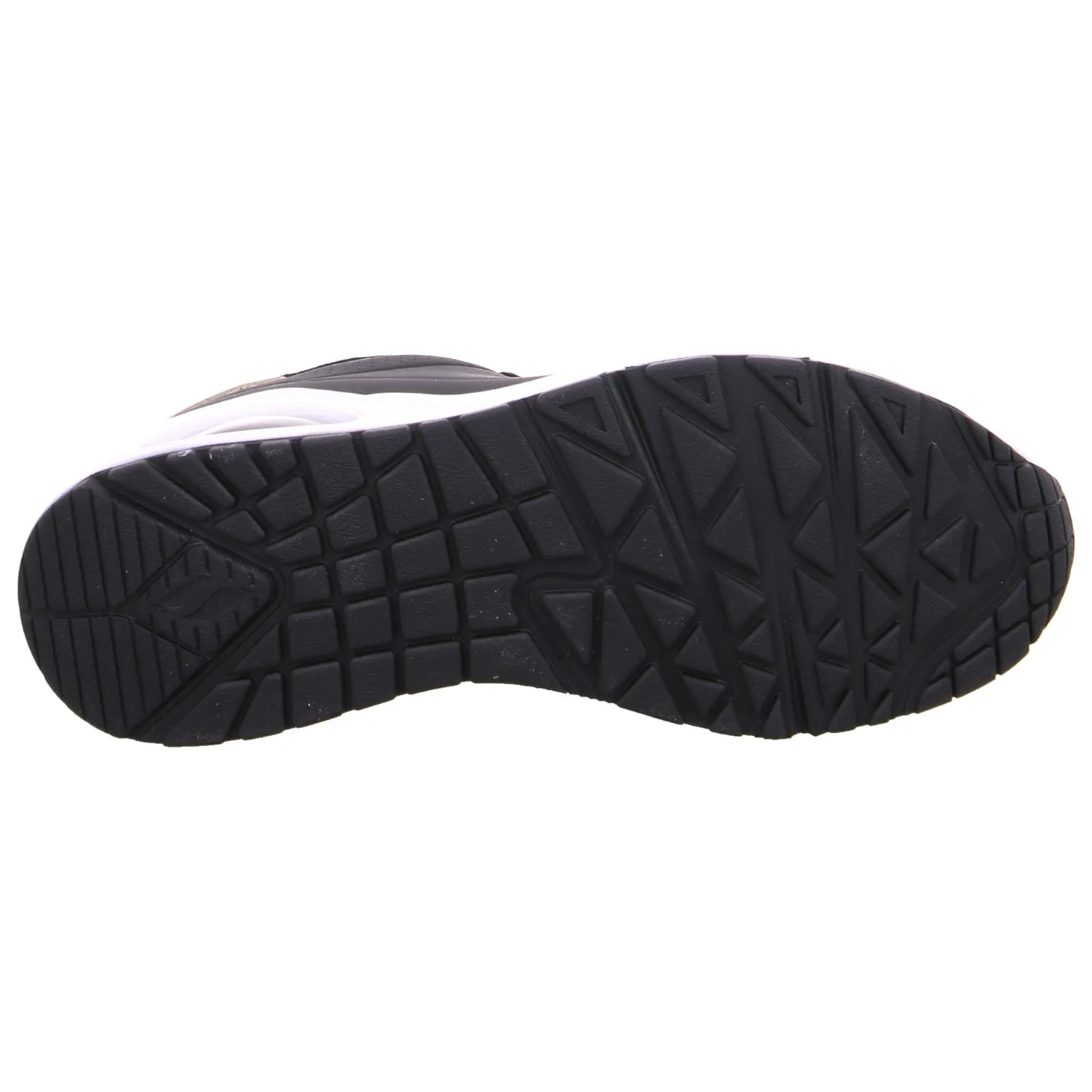 SKECHERS mit Memory Foam Sneaker Schwarz Lederimitat SKECHERS mit Memory Foam Sneaker Schwarz Lederimitat