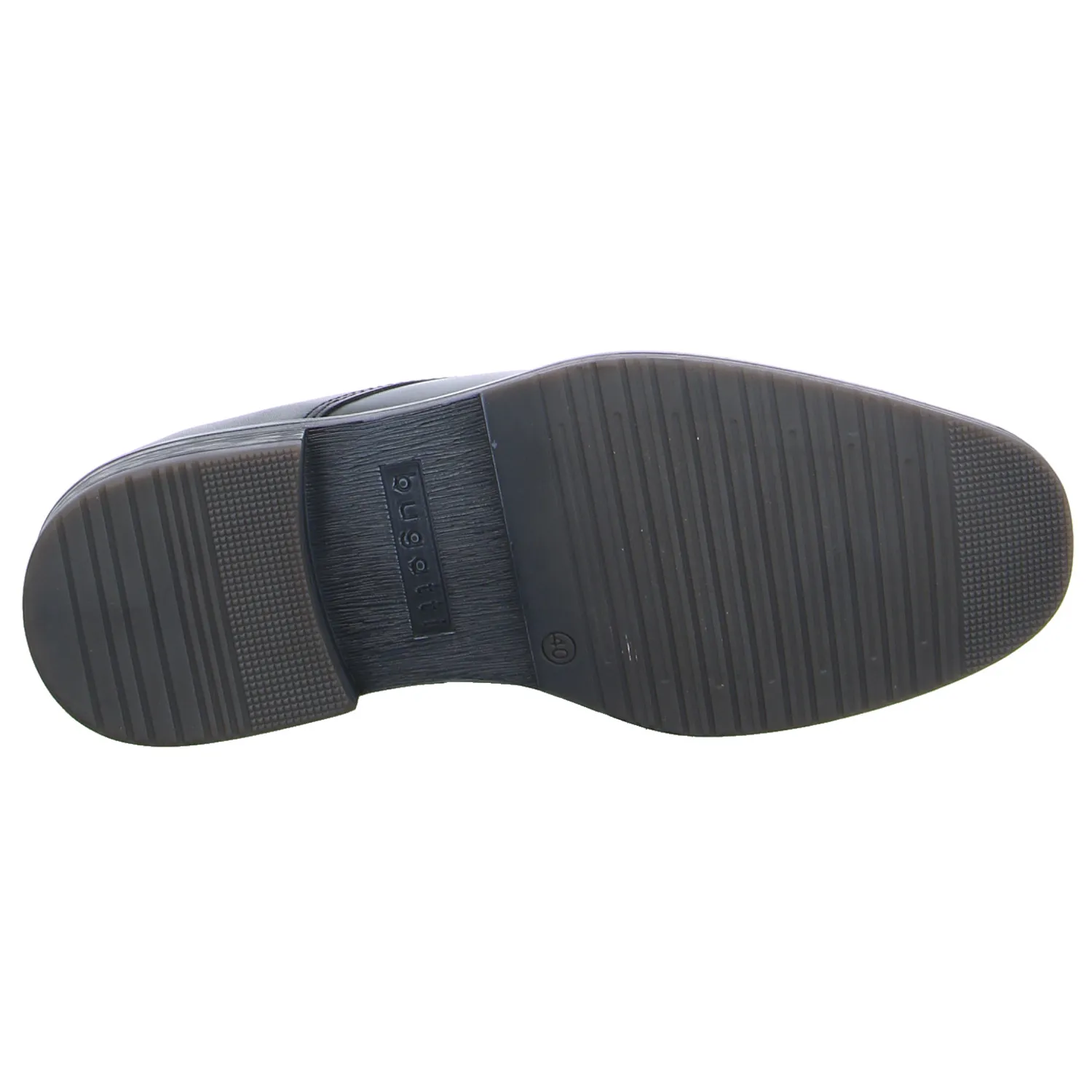 BUGATTI SHOES Halbschuh-City Schwarz Leder 