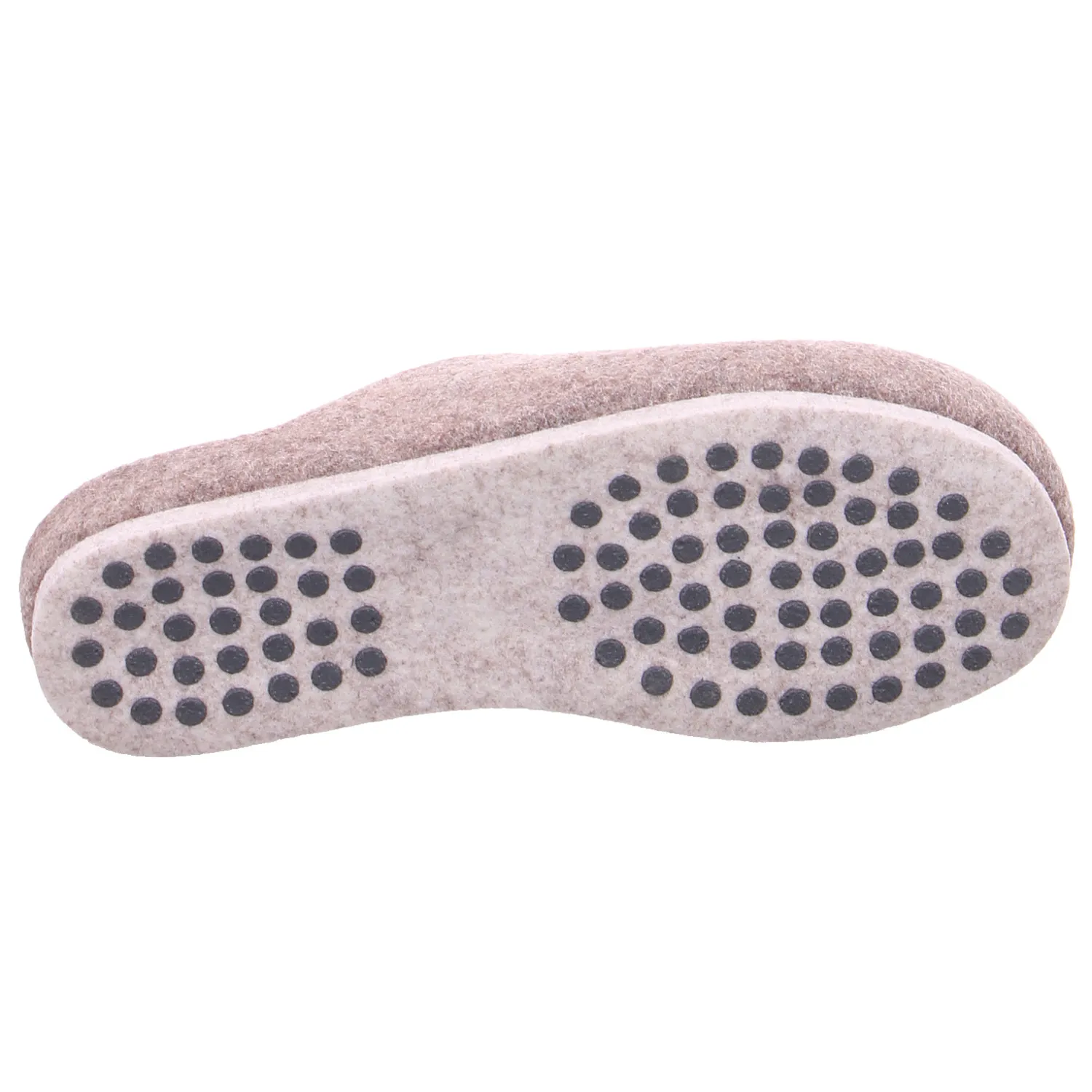 BIOLife Deck und Laufsohle in Crudo Hausschuh Braun Textil BIOLife Deck und Laufsohle in Crudo Hausschuh Braun Textil