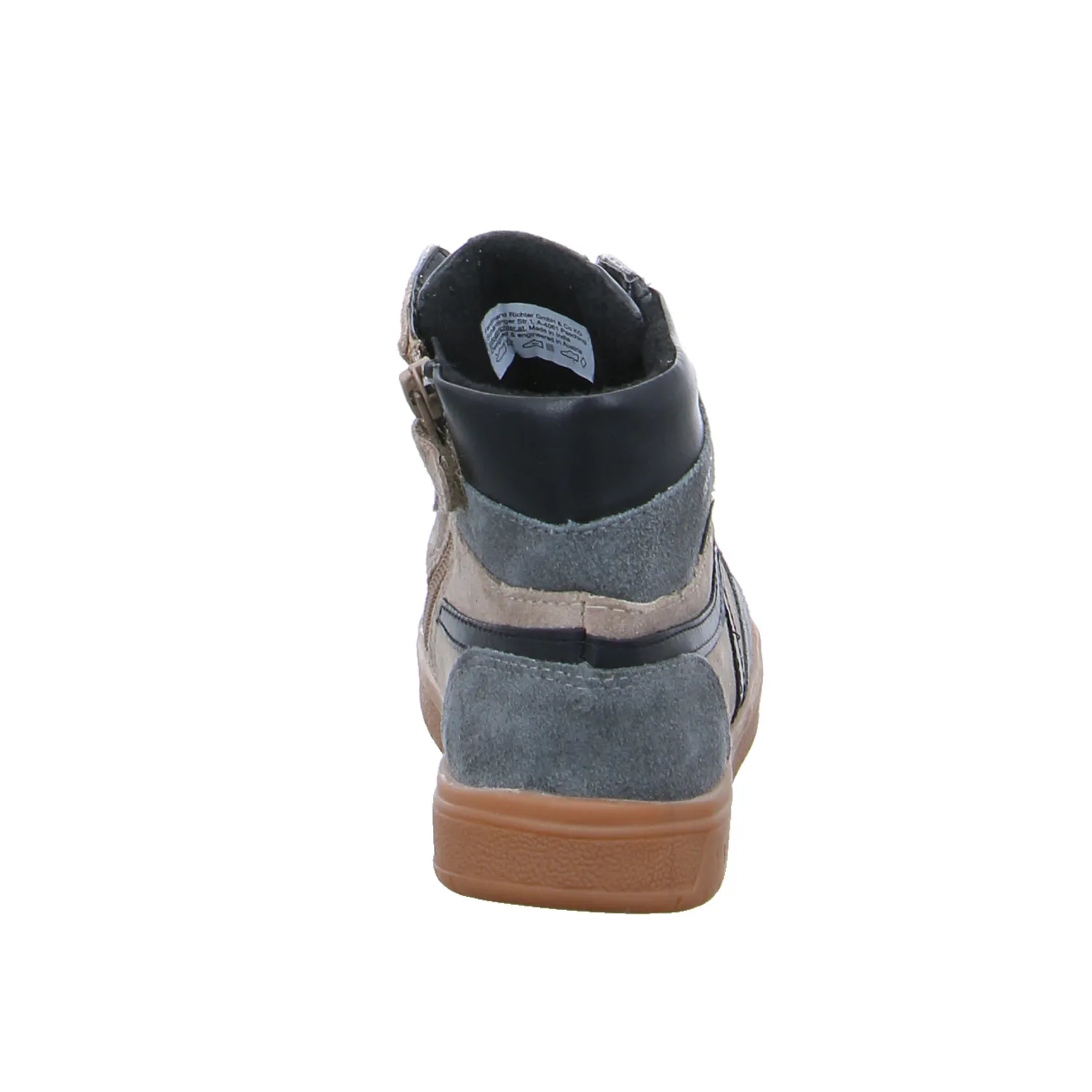 RICHTER Sneaker high Jugend-Boot Grau Leder RICHTER Sneaker high Jugend-Boot Grau Leder