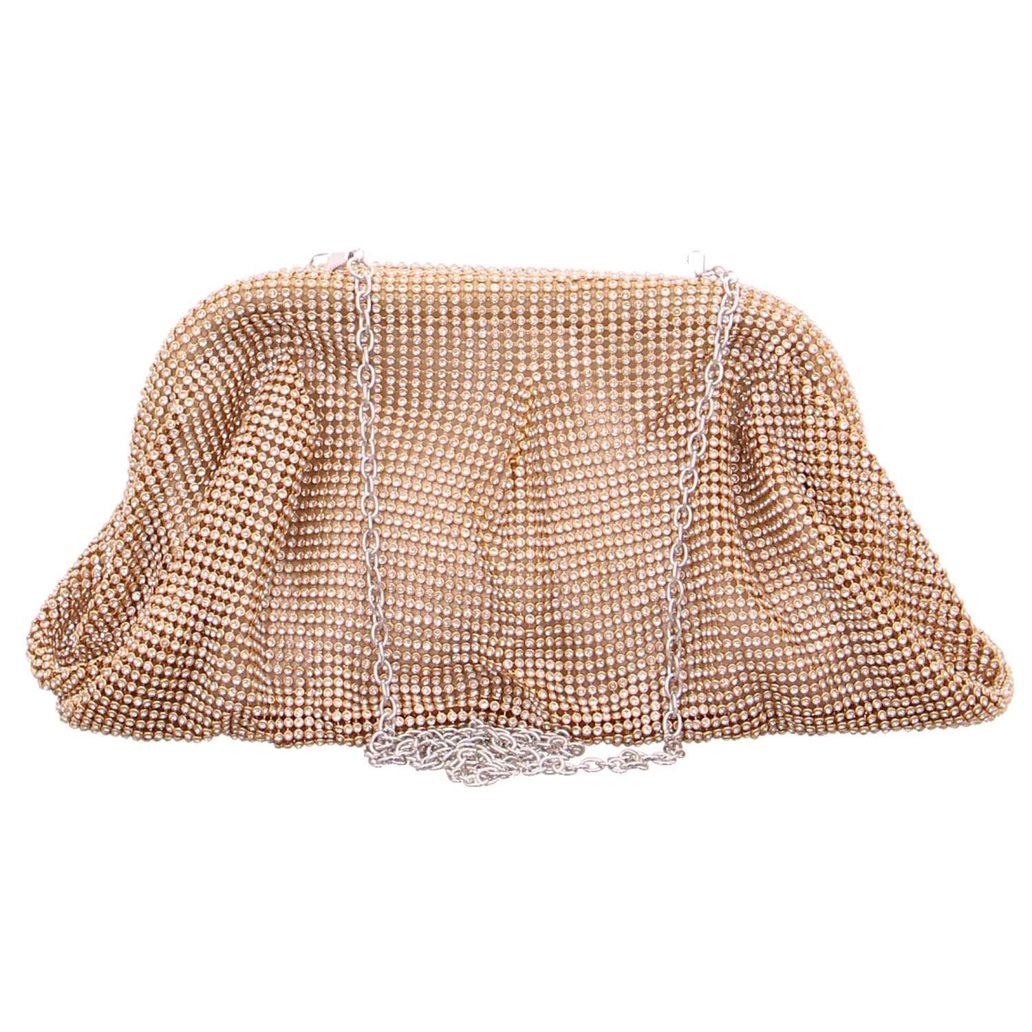 * Clutch / Abendtasche Gold Synthetik * Clutch / Abendtasche Gold Synthetik