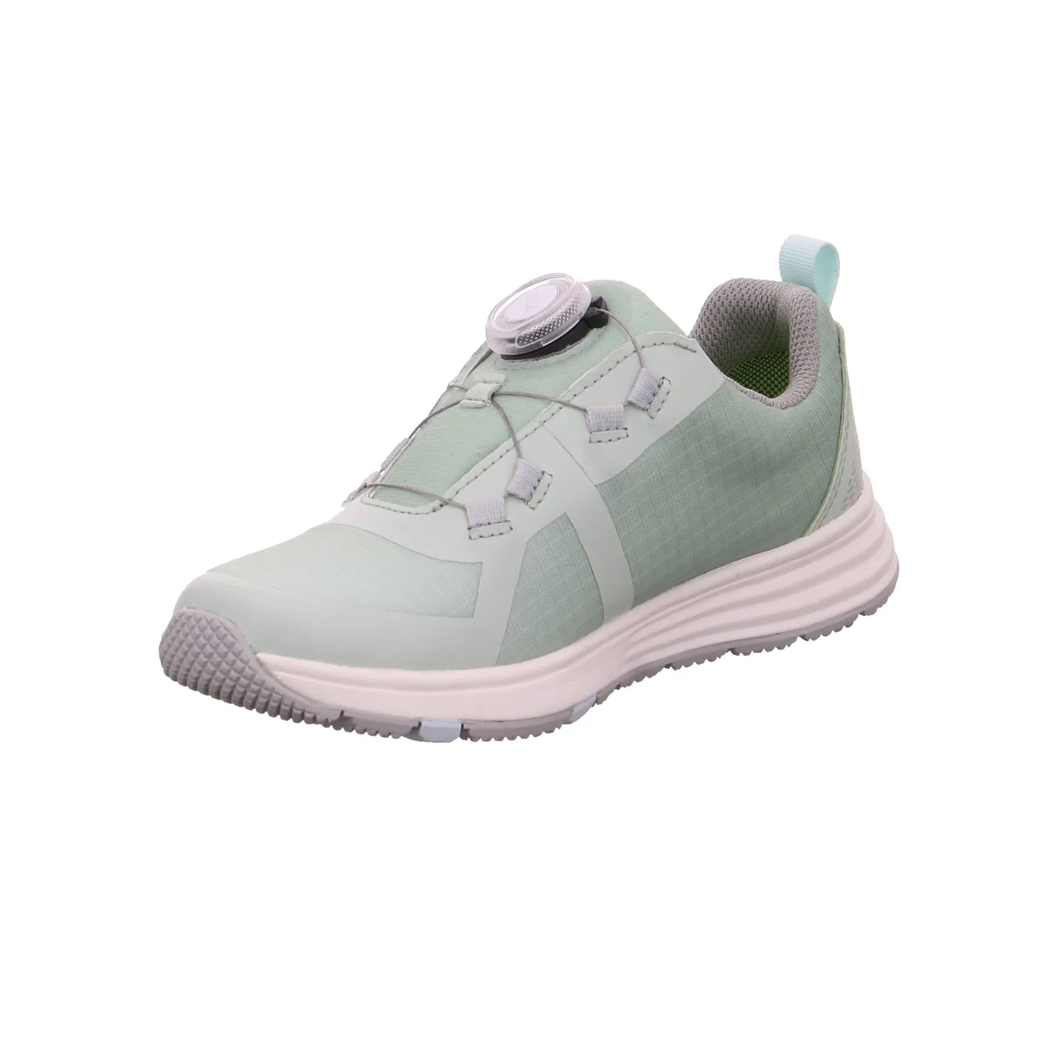 VADO Sneaker Outdoor Mädchen-Halbschuh Klett Pastelgrün Textil 