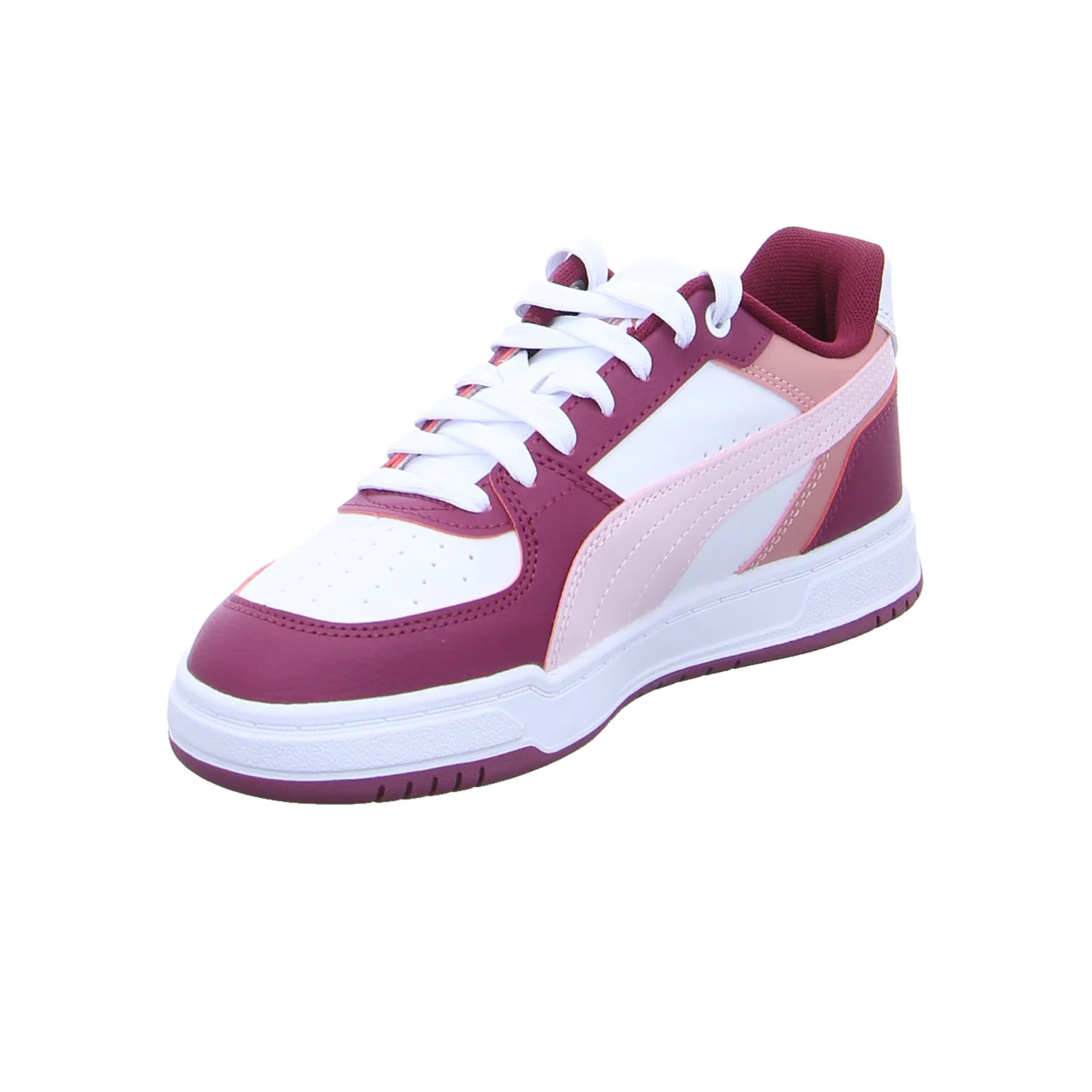 PUMA Kinder Sportschuh Bordeau Lederimitat 