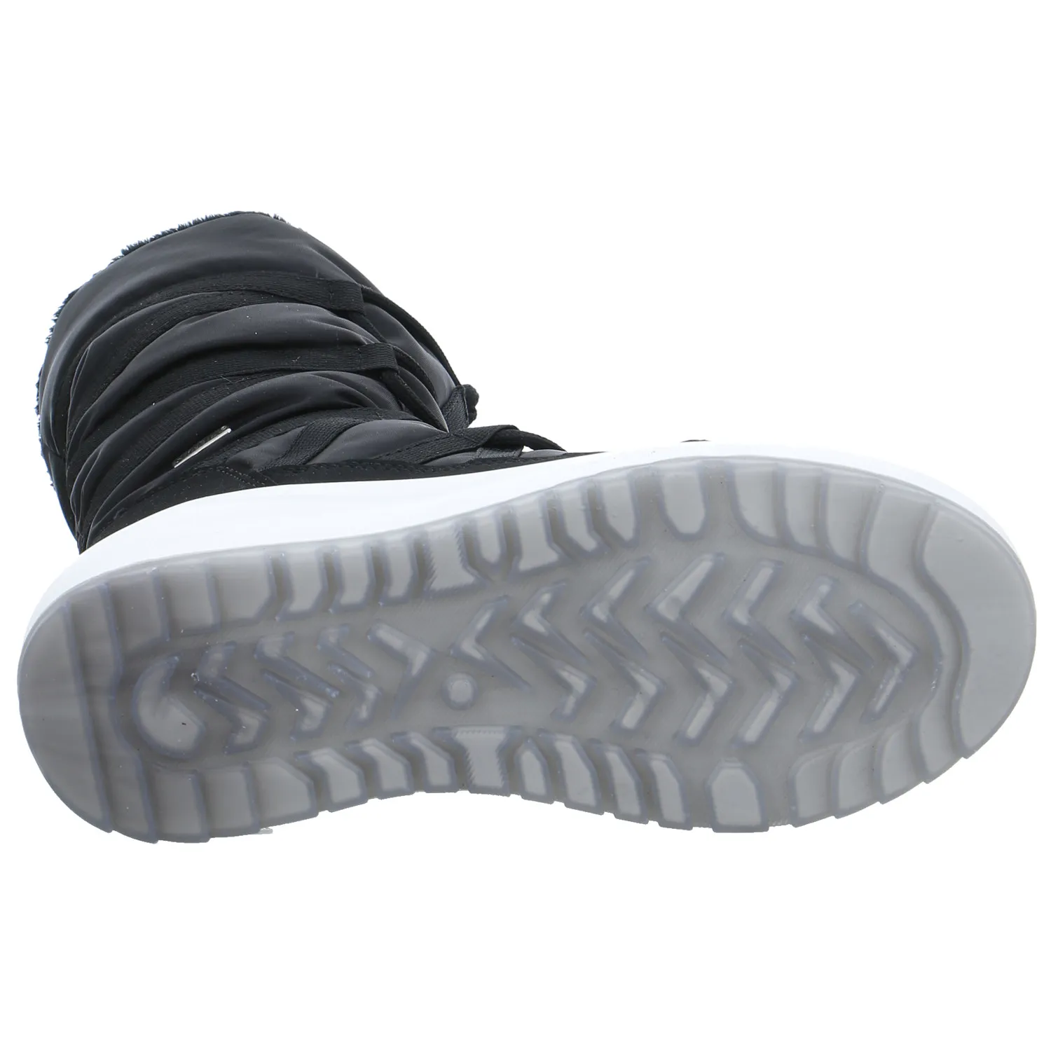* mit Sympatex 100% Wasserdicht Snowboot Schwarz Textil * mit Sympatex 100% Wasserdicht Snowboot Schwarz Textil