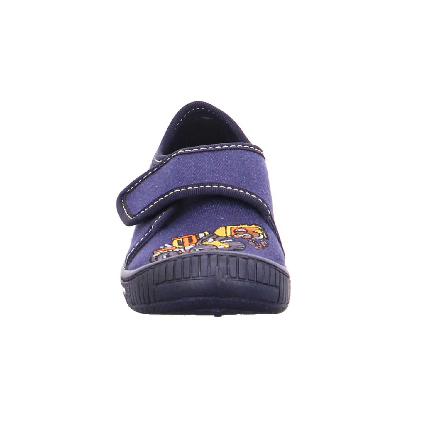 BECK Jungenhausschuh Kinder-Hausschuh Blau Textil BECK Jungenhausschuh Kinder-Hausschuh Blau Textil