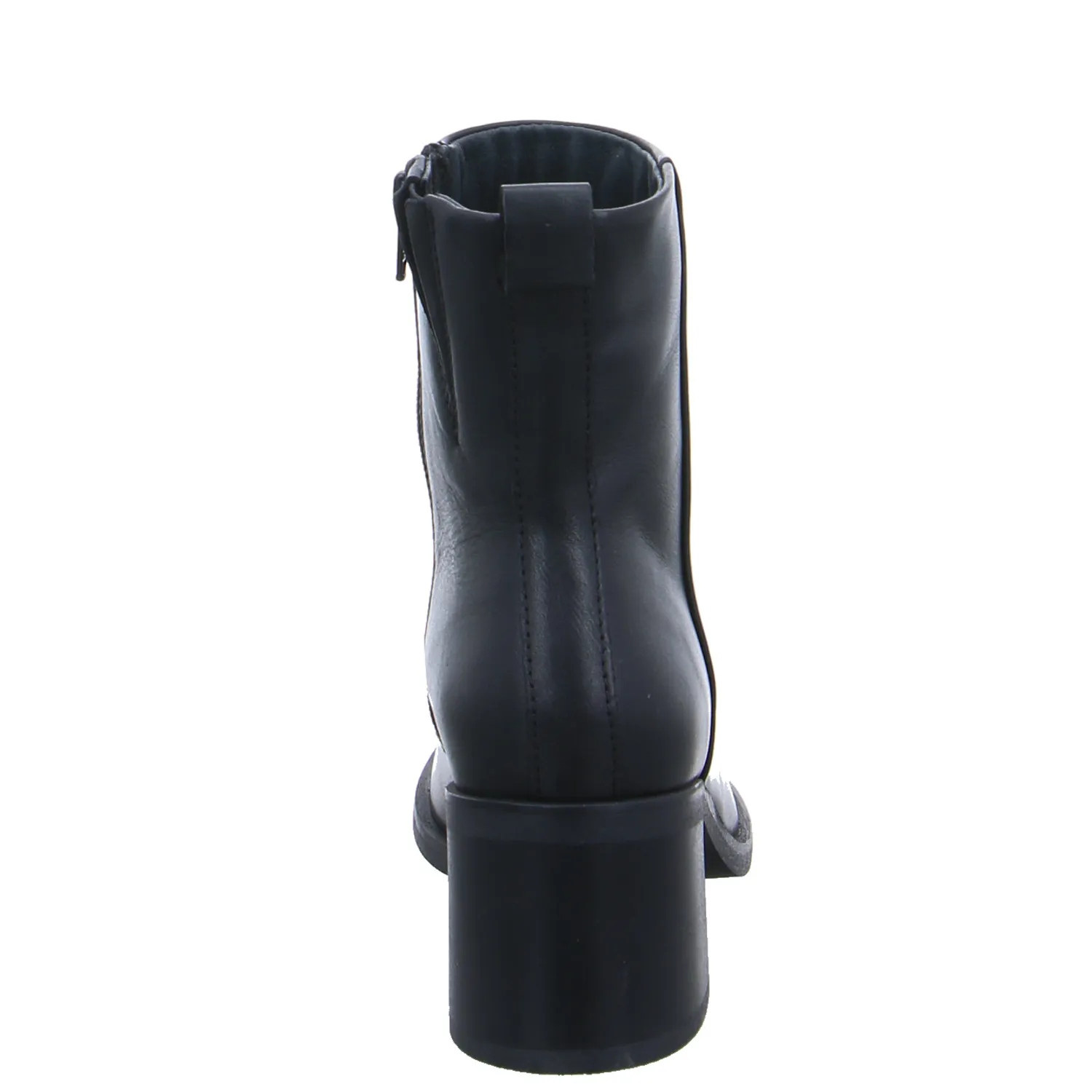 SCHUHENGEL Stiefelette Schwarz Leder SCHUHENGEL Stiefelette Schwarz Leder