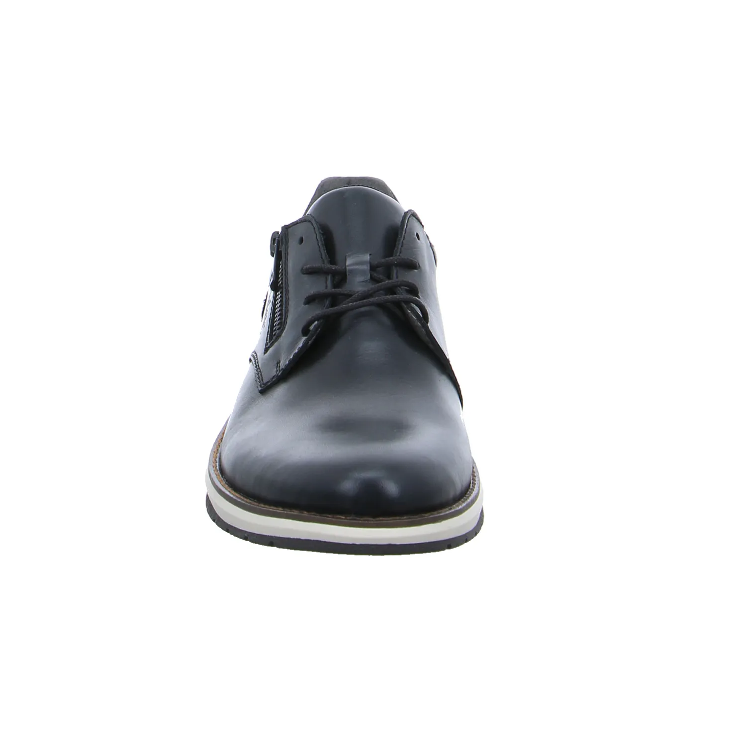 RIEKER Halbschuh-City Schwarz Leder 