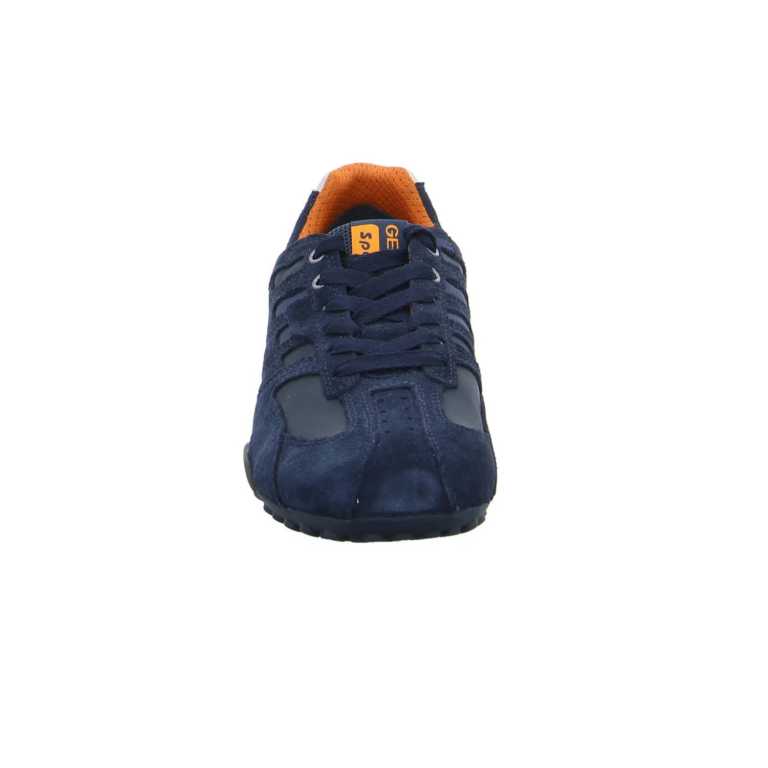 GEOX Halbschuhe Sneaker Blau Leder GEOX Halbschuhe Sneaker Blau Leder
