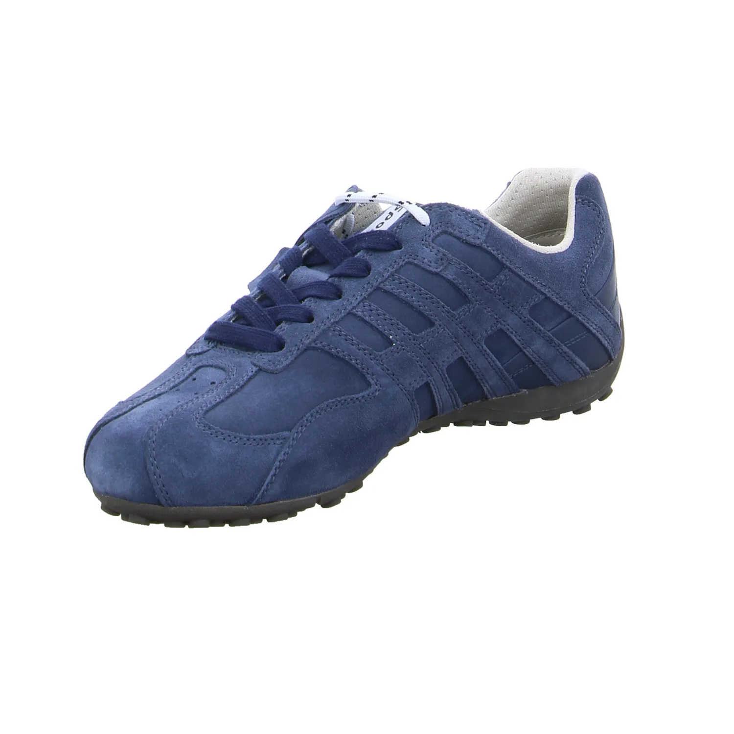 GEOX Binder Halbschuhe Sneaker Blau Leder GEOX Binder Halbschuhe Sneaker Blau Leder