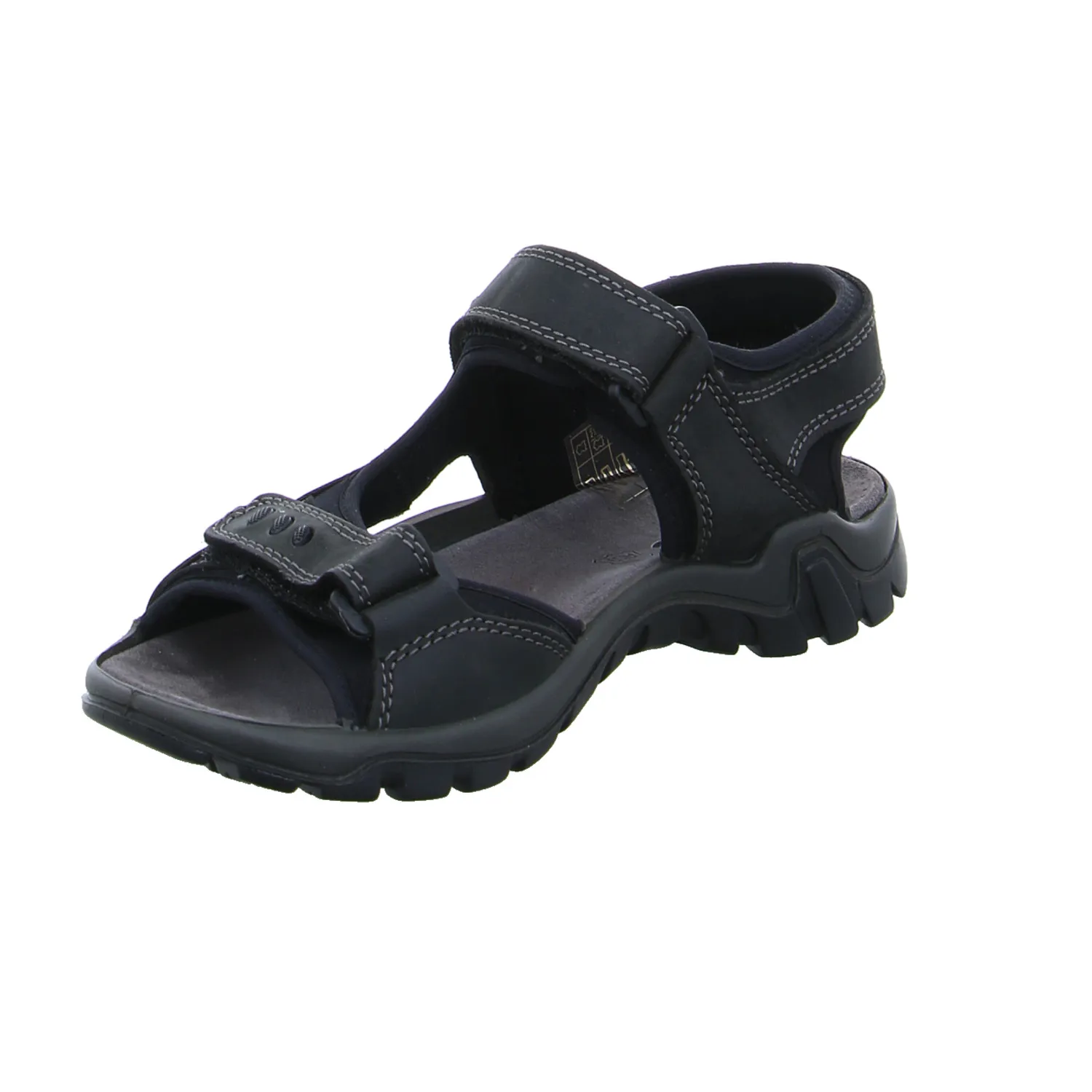 IMAC Sandale Schwarz Leder IMAC Sandale Schwarz Leder