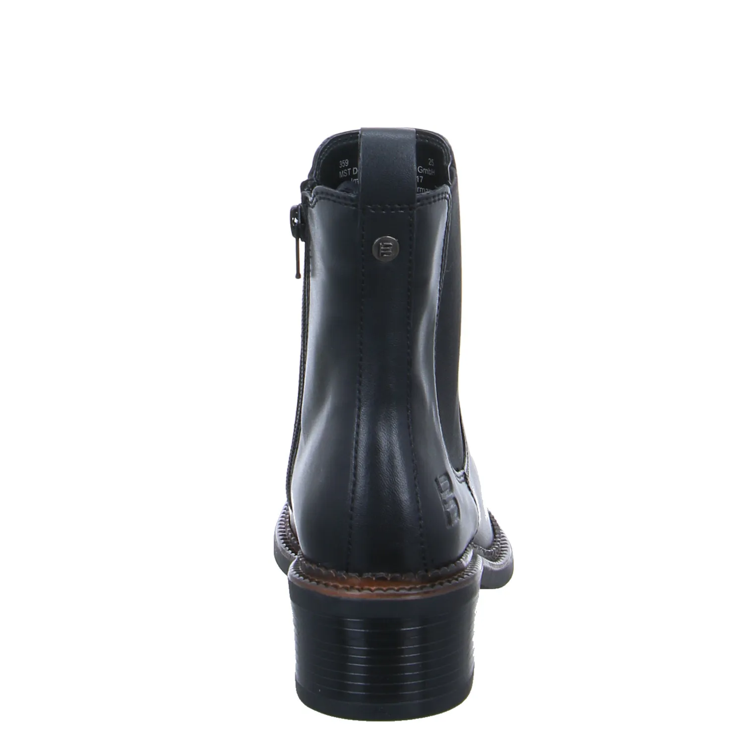 BAGATT Stiefelette Schwarz Leder BAGATT Stiefelette Schwarz Leder