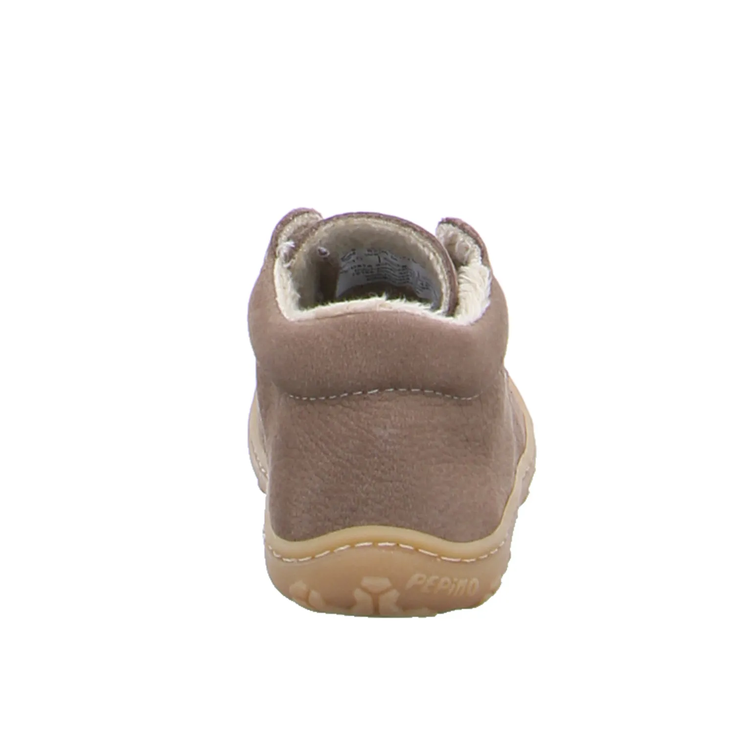 PEPINO Bottine Unisex Lauflernschuh Taupe Leder PEPINO Bottine Unisex Lauflernschuh Taupe Leder