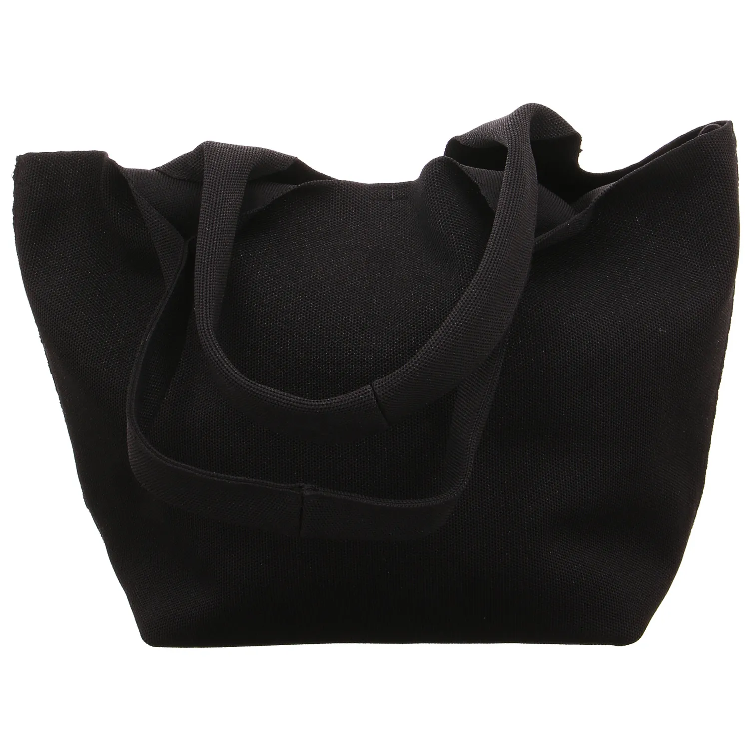 LA STRADA Sommertasche Schwarz Textil 