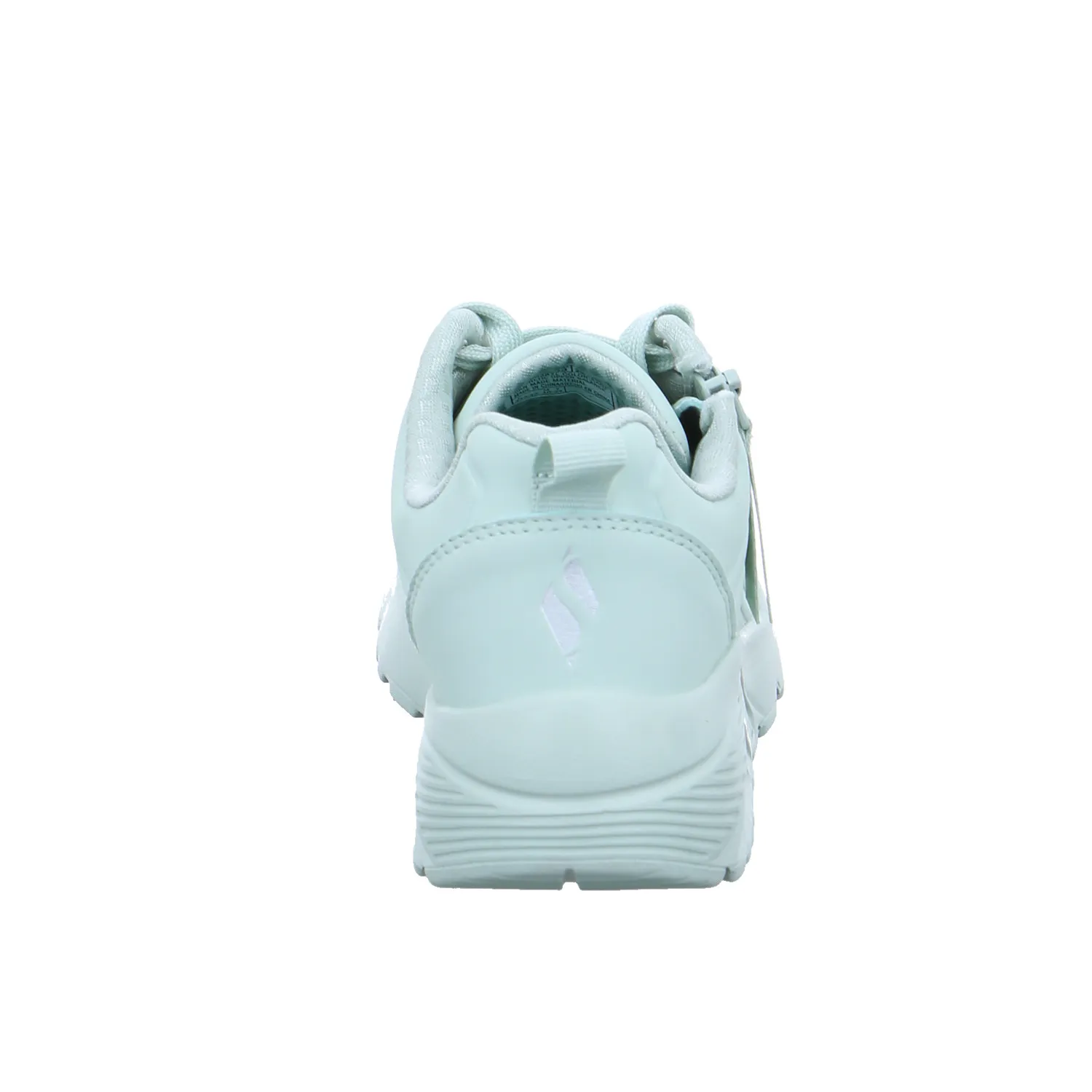 SKECHERS Sneaker Mädchen-Halbschuh Binder Pastelgrün Lederimitat 