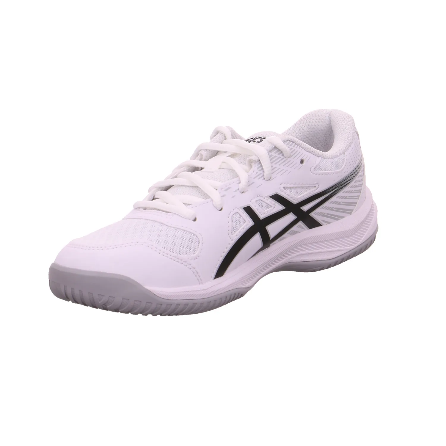 ASICS Upcourt 6 GS Kids Kinder Indoor Weiss Synthetik ASICS Upcourt 6 GS Kids Kinder Indoor Weiss Synthetik
