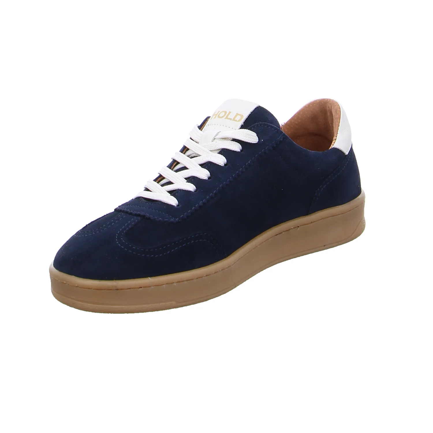 HOLD Halbschuhe Sneaker Blau Leder HOLD Halbschuhe Sneaker Blau Leder