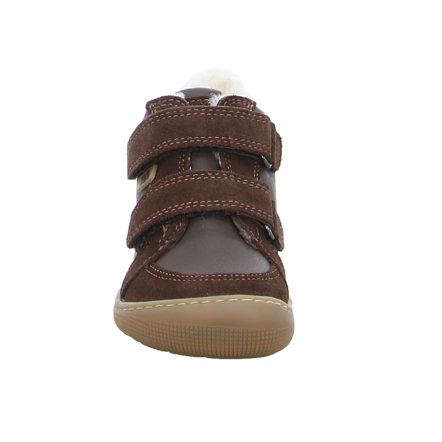 KOEL Barfussschuh Kleinkinder-Winter-Bottine Braun Leder KOEL Barfussschuh Kleinkinder-Winter-Bottine Braun Leder